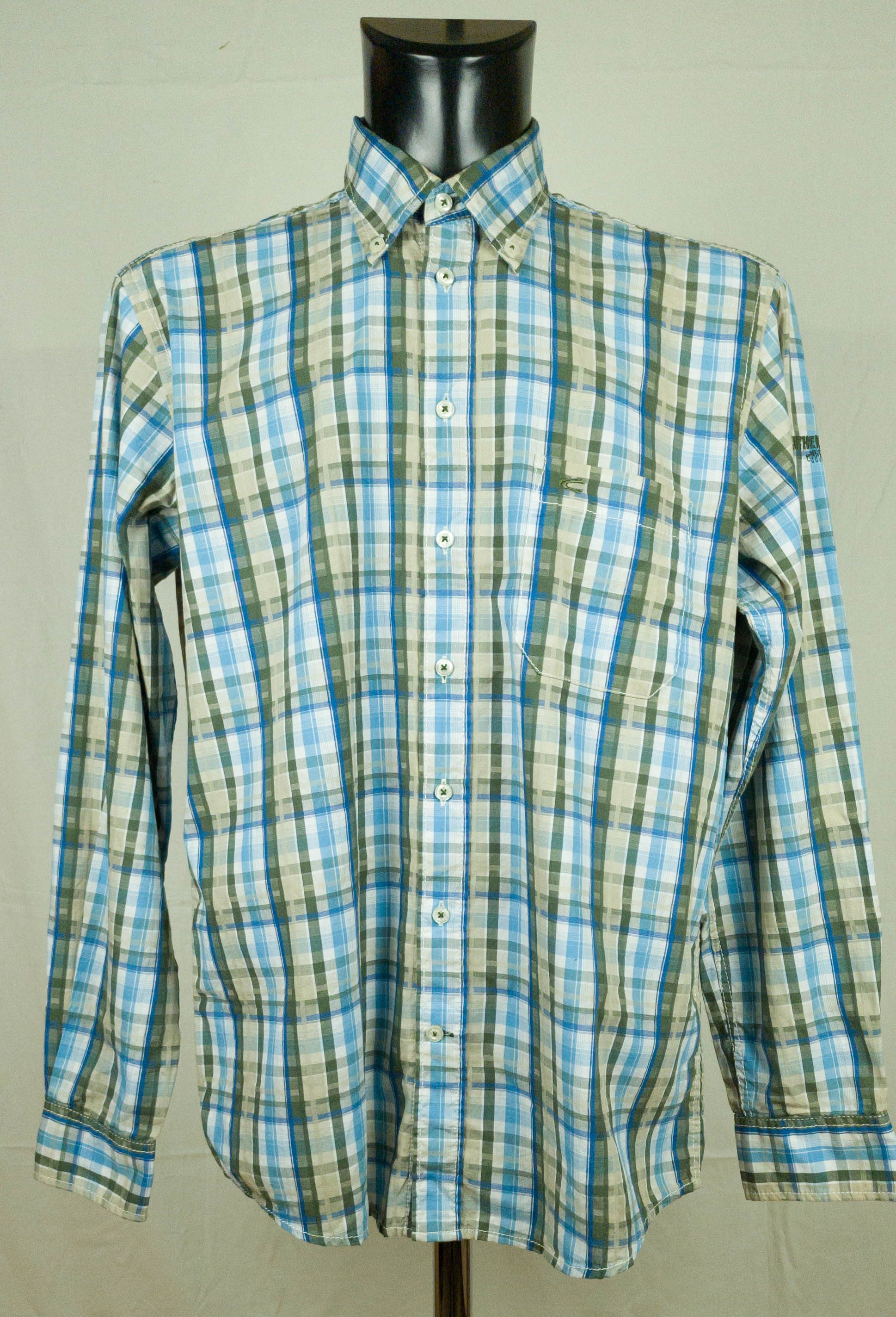 camel active CAMEL ACTIVE SHIRT LONG SLEEVE COTTON SIZE L (LABEL M) Size US L / EU 52-54 / 3 - 1 Thumbnail