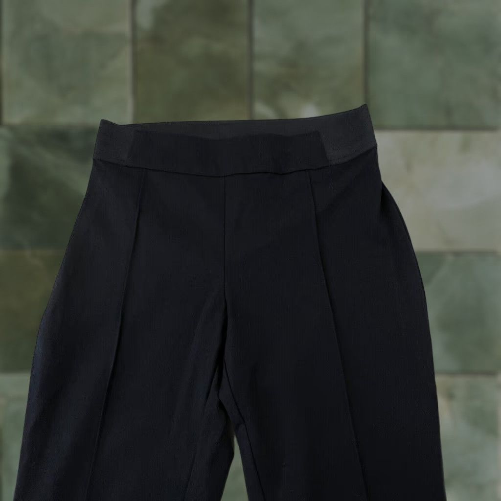 Vintage A New Day Womens Leggings 0 Black Pull On Wide Elastic Waist Stretch New - Cotton, Spandex, Viscose Knit Cropped Mid Rise Casual FYI: N/A Size 25" / US 0 / IT 36 - 1 Thumbnail