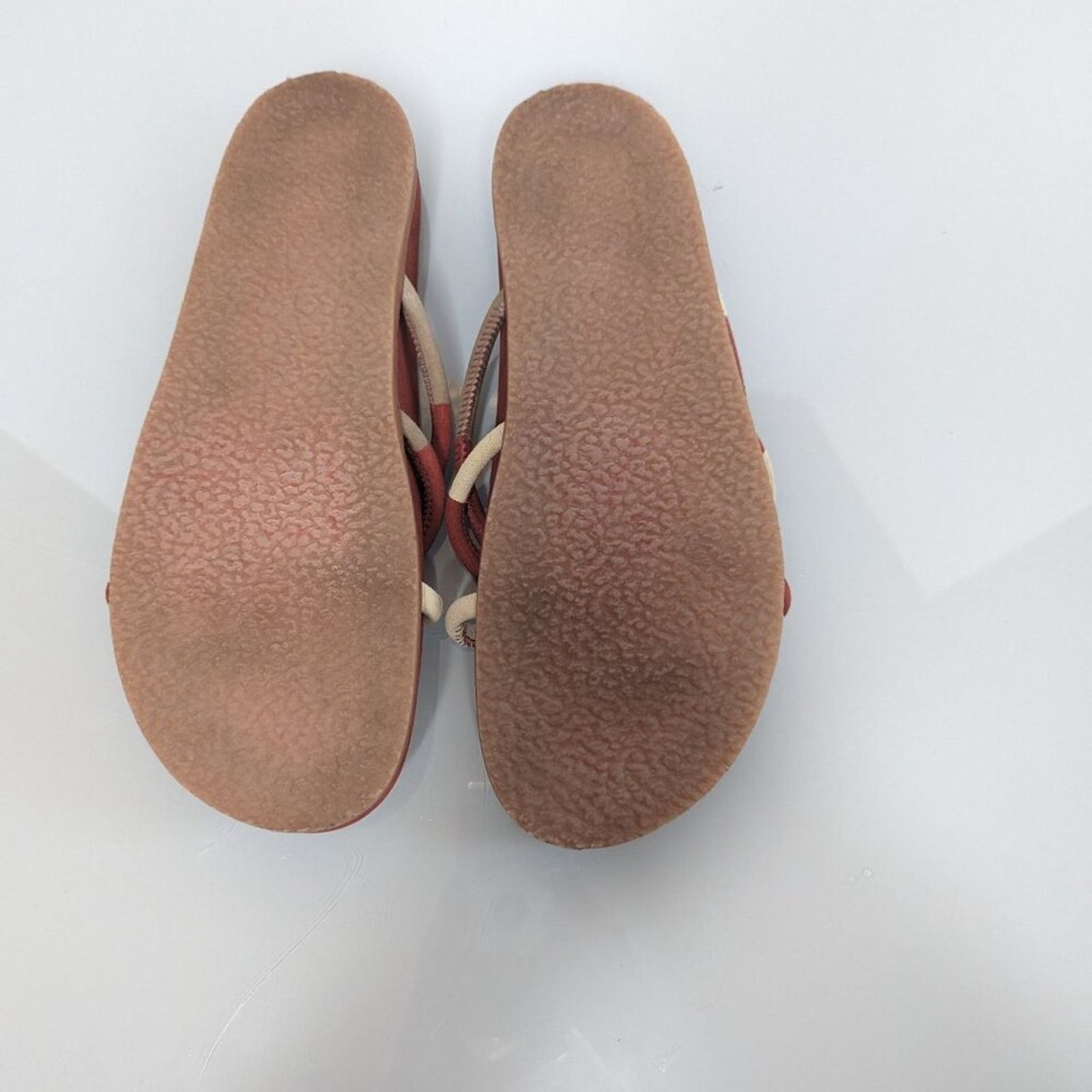 Ulla Johnson Ulla Johnson Tan Rust Color Adria Tricolor Suede Sandals 9.5 Size US 9.5 / IT 39.5 - 6 Thumbnail