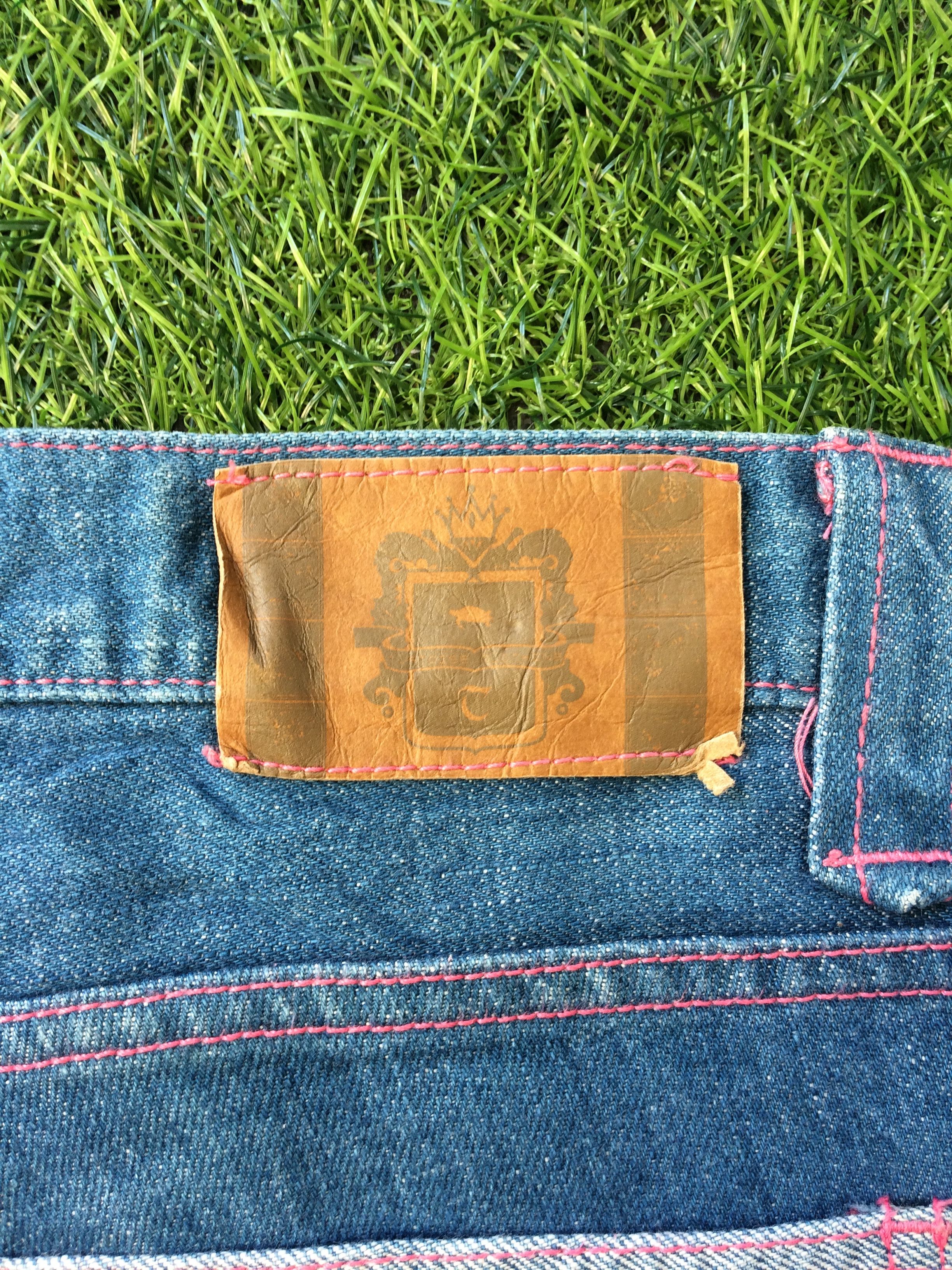 Japanese Brand Japanese Contrast Pocket Bootcut Jeans #D-517 Size US 29 - 10 Thumbnail