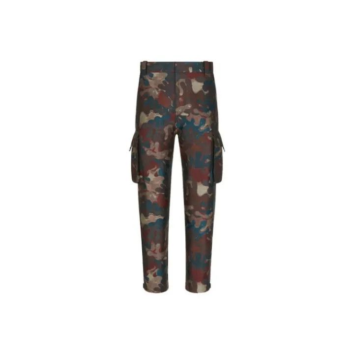 Dior Dior x Peter Doig Multicolor Camouflage Pants 0079 Size US 44 / EU 60 - 1 Thumbnail