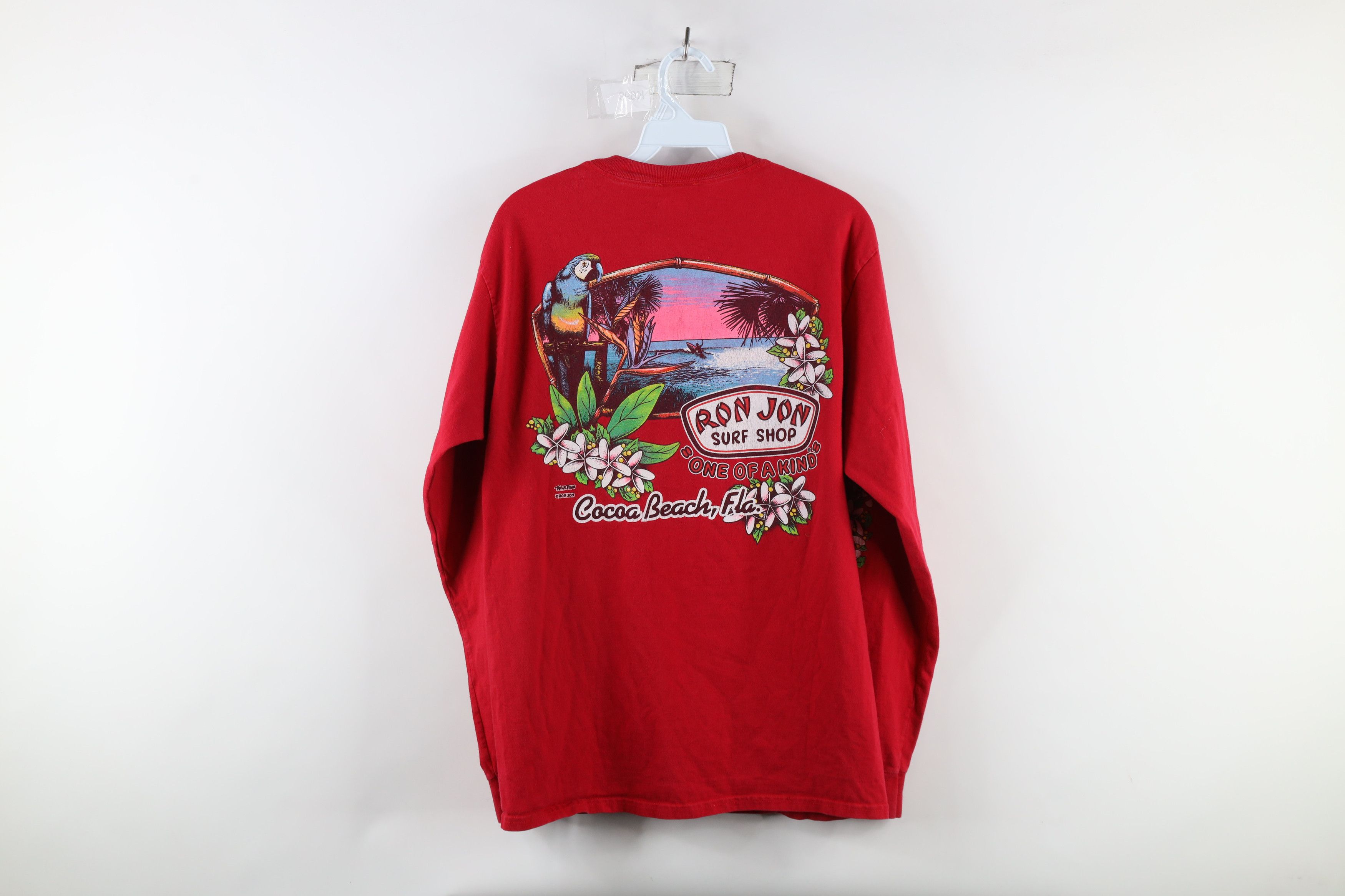 Ron Jon Surf Shop × Vintage Vintage Y2K Ron Jon Surf Shop Spell Out Long Sleeve T-Shirt Size US M / EU 48-50 / 2 - 17 Thumbnail
