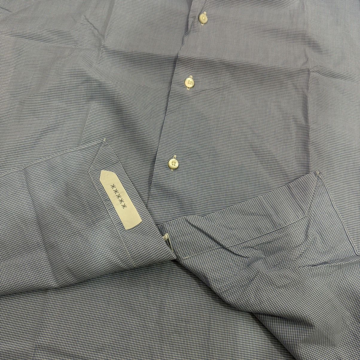 Ermenegildo Zegna Ermenegildo Zegna plaid blue long button shirt Size US M / EU 48-50 / 2 - 4 Thumbnail