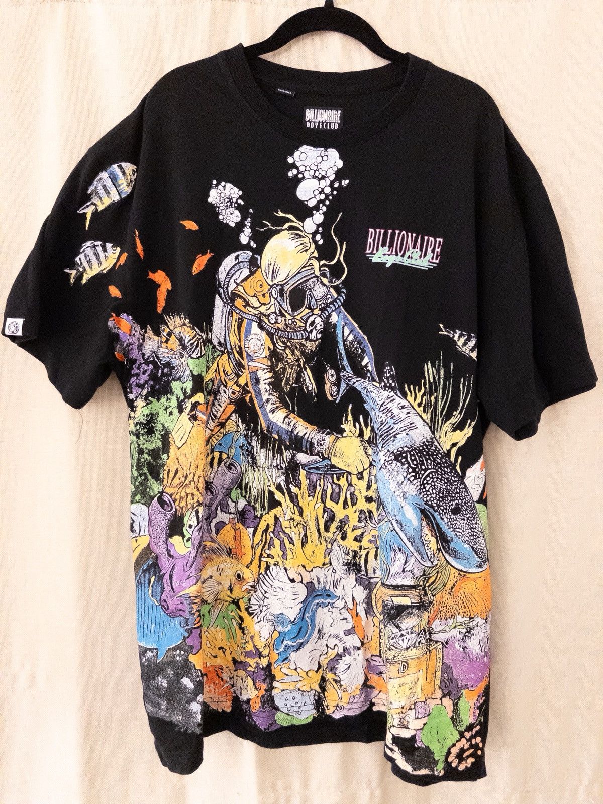 Billionaire Boys Club Billionaire Boys Club Scuba Diver Underwater Reef Graphic T Size US L / EU 52-54 / 3 - 1 Thumbnail