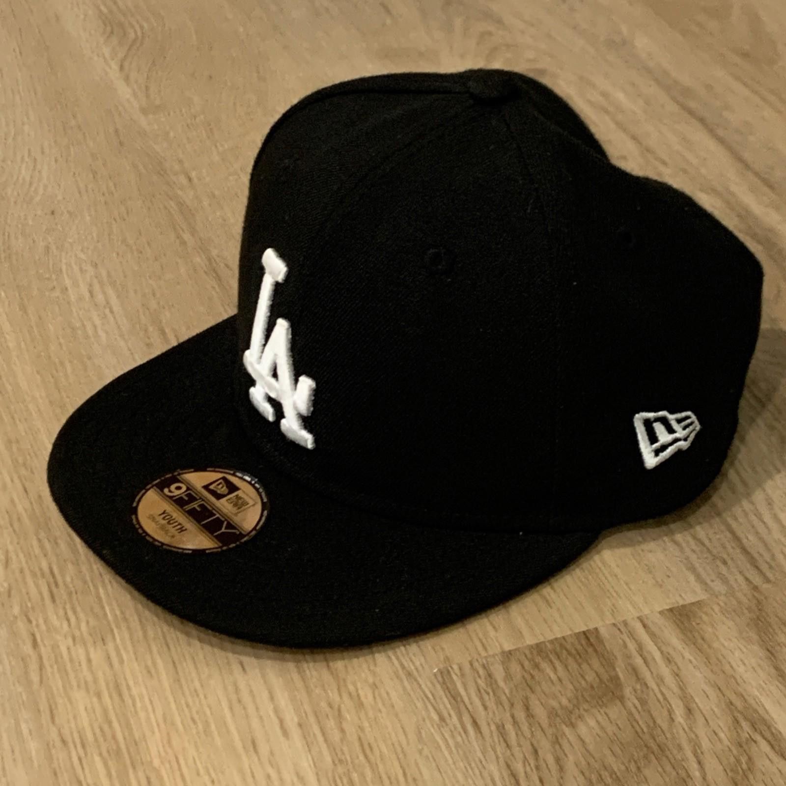 New Era Los Angeles Dodgers New Era 9FIFTY Snapback Youth Black New Size ONE SIZE - 2 Thumbnail