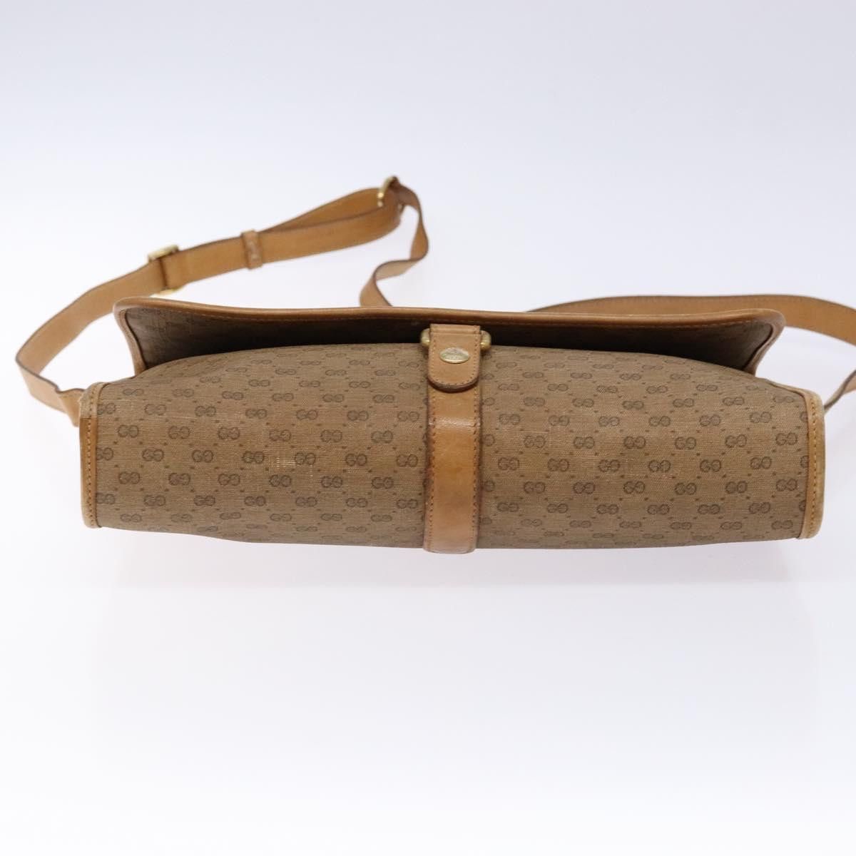 Gucci GUCCI Micro GG Supreme Shoulder Bag Pvc Beige Gold Size ONE SIZE - 9 Thumbnail