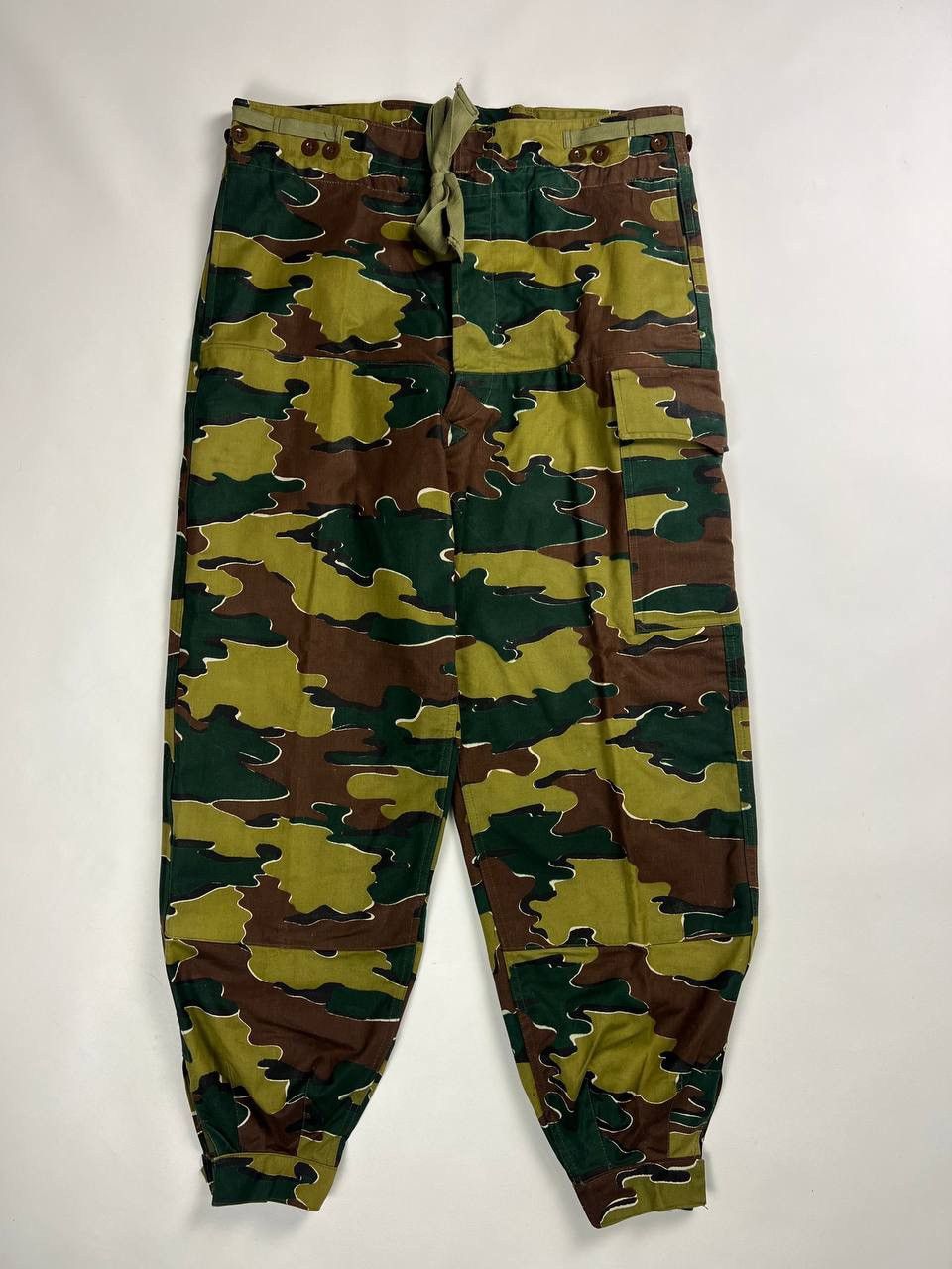 Vintage Old Belgian Jigsaw Camo Pants Seyntex 1962 Belgium cargo Size US 34 / EU 50 - 8 Thumbnail