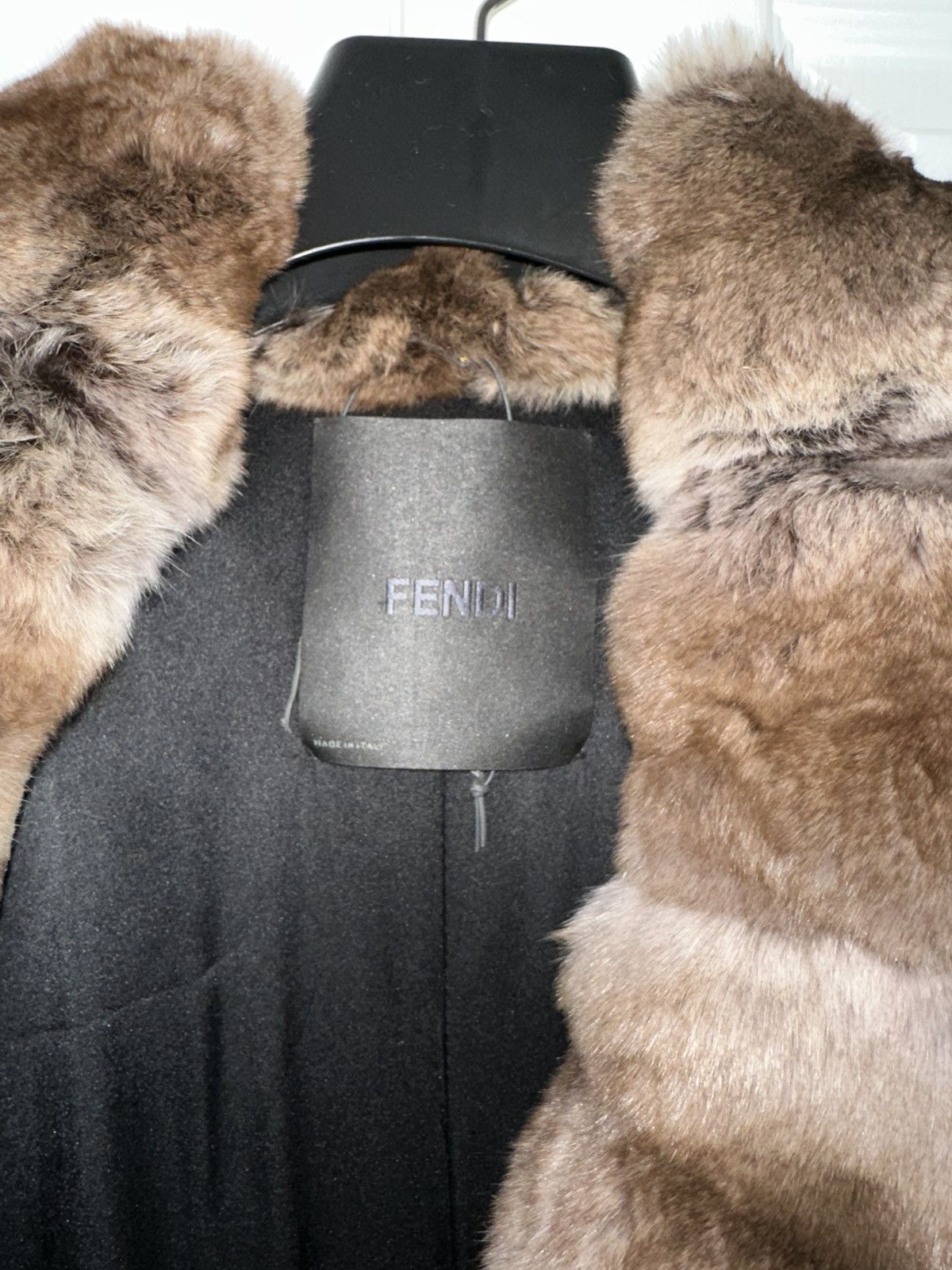 Fendi Fendi Fur/Leather Calfskin Coat Size M / US 6-8 / IT 42-44 - 5 Thumbnail