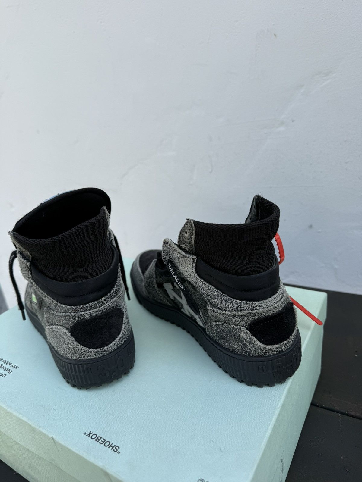 Off-White Grey and black Off-White sneakers Size US 8.5 / IT 38.5 - 7 Thumbnail