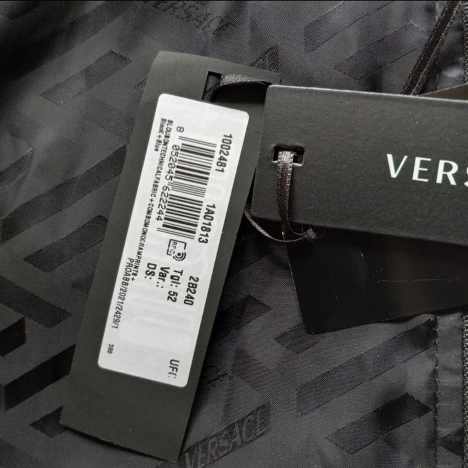 Versace Versace Panelled Hooded Track Jacket Size EU:52/US: XL. NWT Size US XL / EU 56 / 4 - 6 Thumbnail