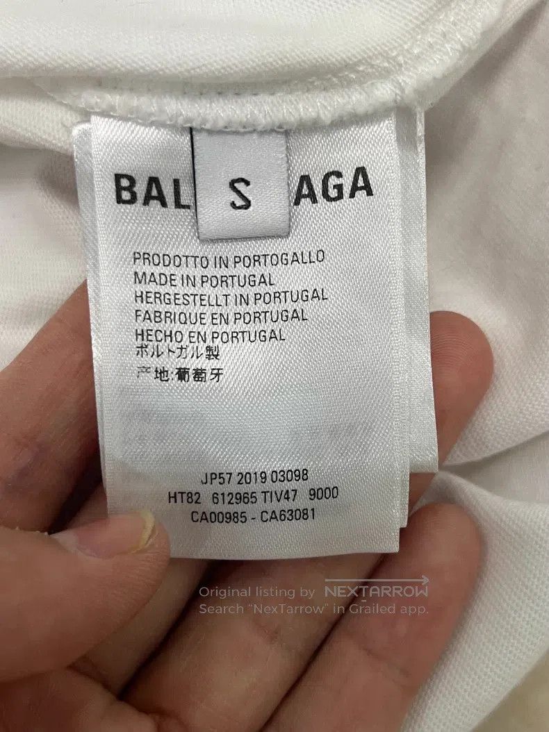 Balenciaga Balenciaga Short Sleeve Size US S / EU 44-46 / 1 - 4 Thumbnail