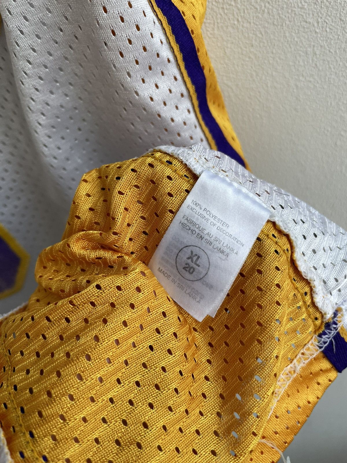 Nike LOS ANGELES LAKERS #8 KOBE BRYANT BASKETBAL NBA SHIRT JERSEY Size US XL / EU 56 / 4 - 9 Thumbnail