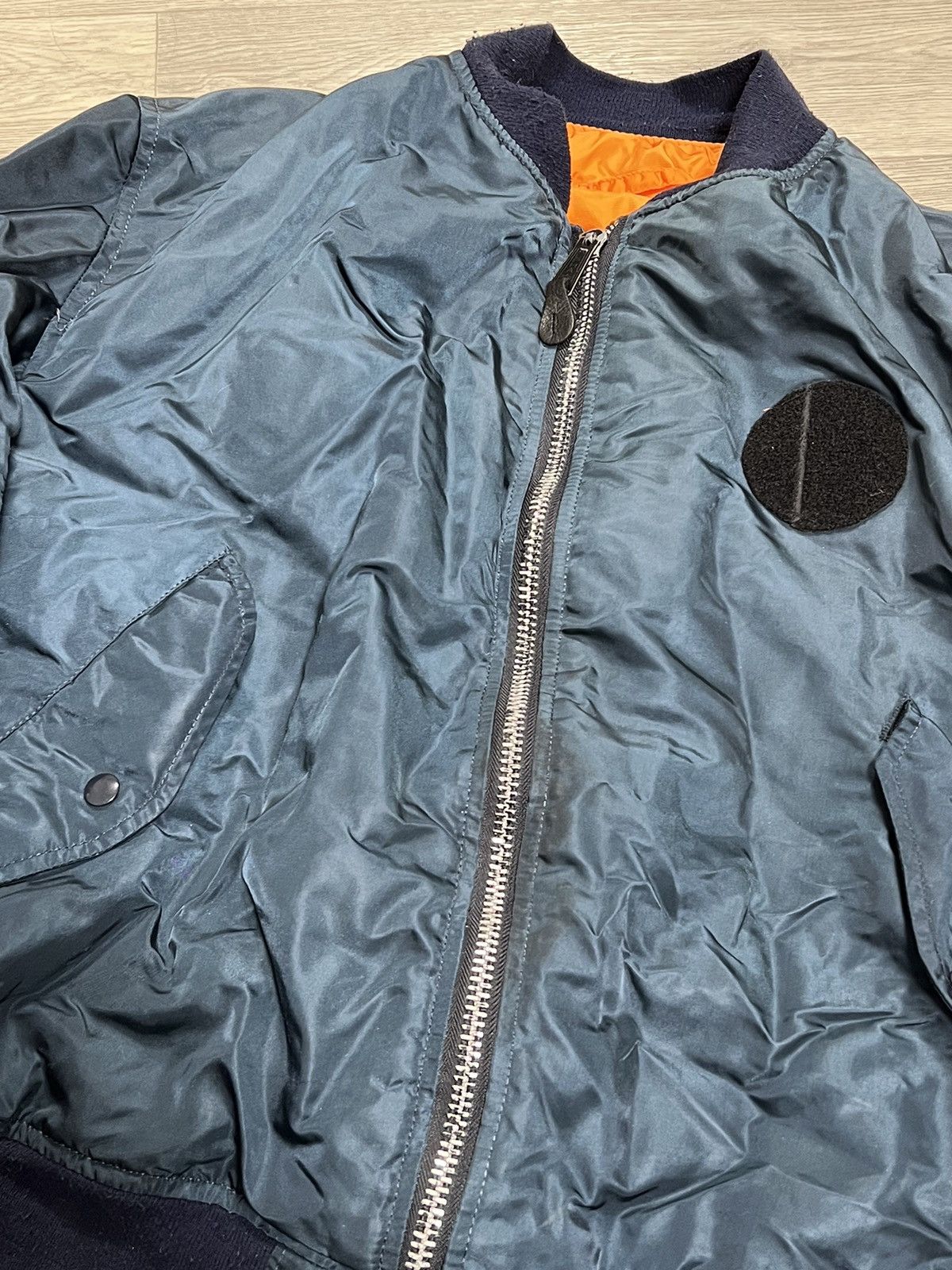 Alpha Industries Alpha Industrial flyers MA-1 vintage bomber jacket Size US XXL / EU 58 / 5 - 4 Thumbnail