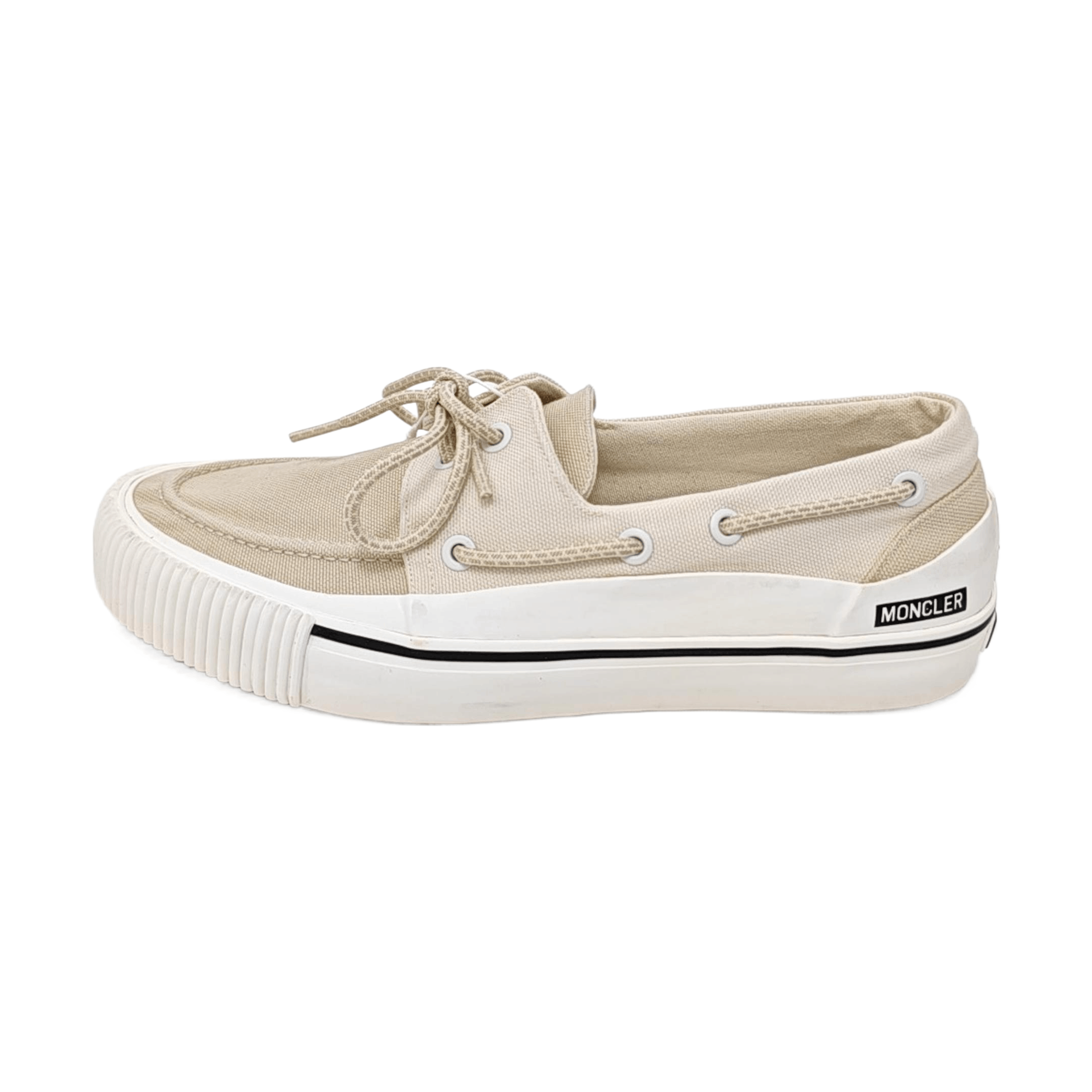 Moncler Moncler Coated Canvas Deck Sneakers EU 42 Size US 9 / EU 42 - 1 Thumbnail