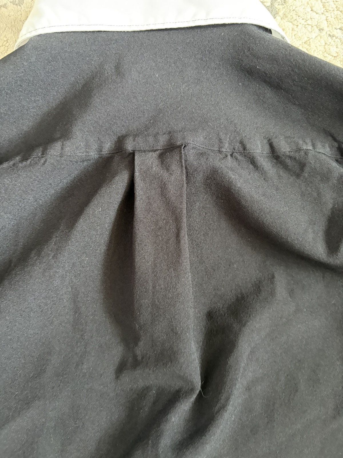 Comme des Garcons Homme Deux Contrast White and Black Button Up Shirt Size US XS / EU 42 / 0 - 8 Thumbnail