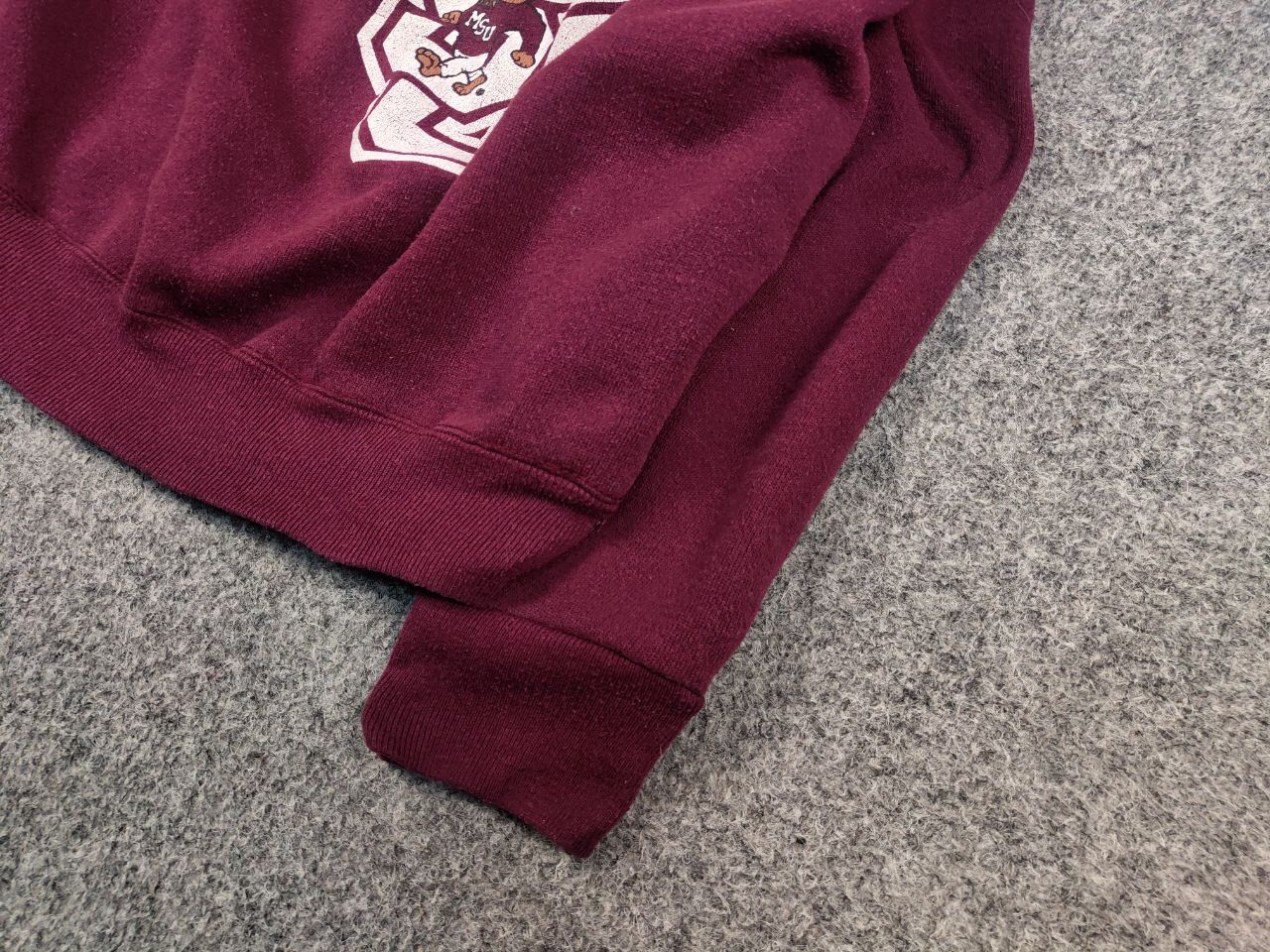 Vintage Vintage 90s Jostens MississippiState Bulldogs Sweatshirt USA Size US M / EU 48-50 / 2 - 6 Thumbnail