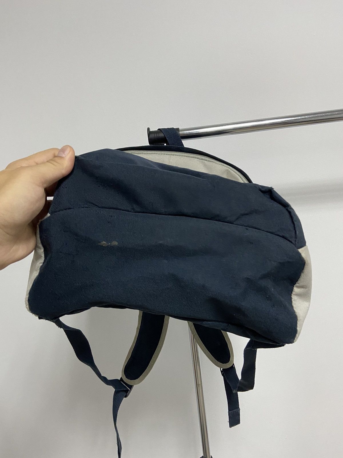 Nike × Vintage Nike Backpack Bag Vintage Small Swoosh Logo 90s Style Size ONE SIZE - 12 Thumbnail