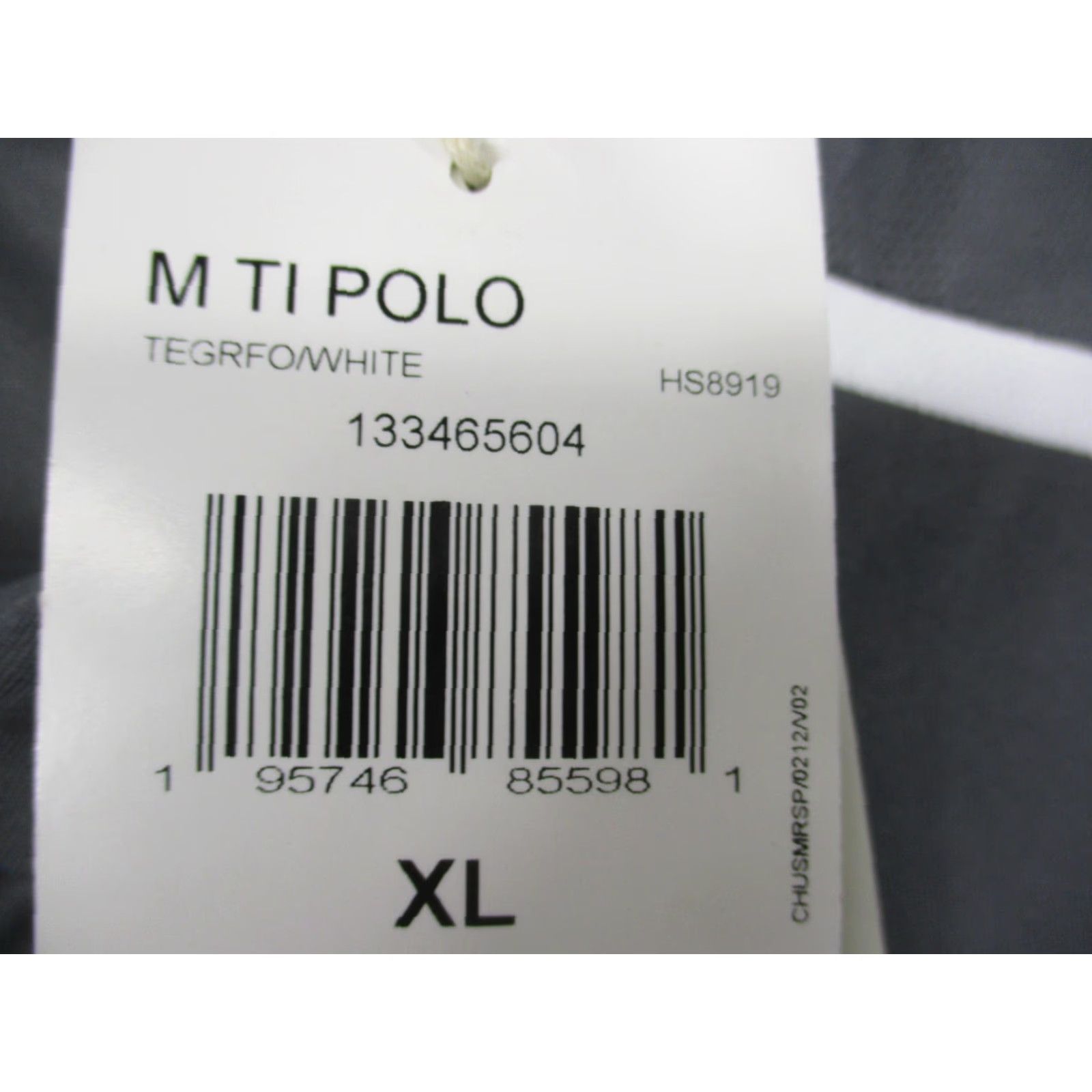 Adidas adidas Polo Shirt Mens XL Gray White AEROREADY Performance Golf Tee Size US XL / EU 56 / 4 - 3 Thumbnail