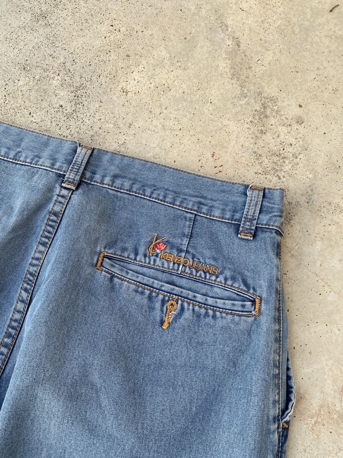 Kenzo Vintage Kenzo Baggy Jeans Size US 34 / EU 50 - 2 Thumbnail