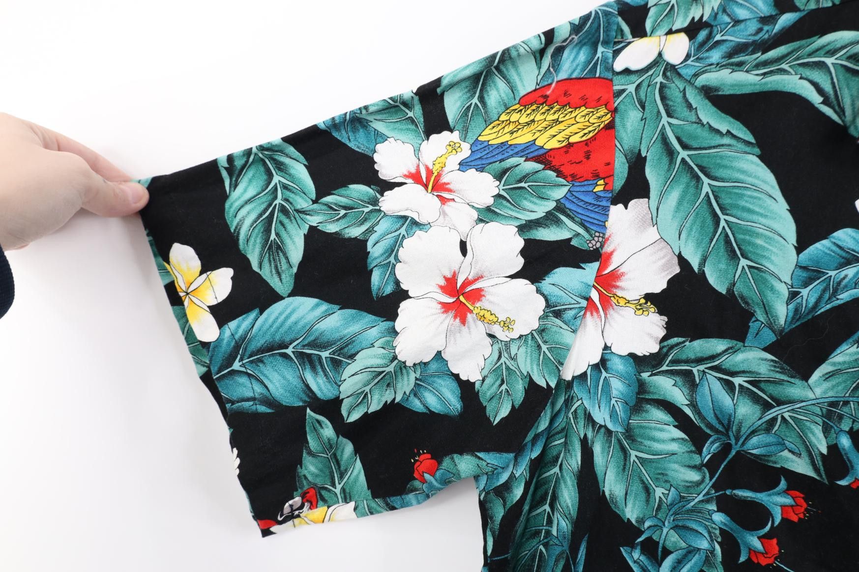 Vintage Vintage 90s Magnum PI Tom Selleck Parrot Button Shirt Size US L / EU 52-54 / 3 - 5 Thumbnail