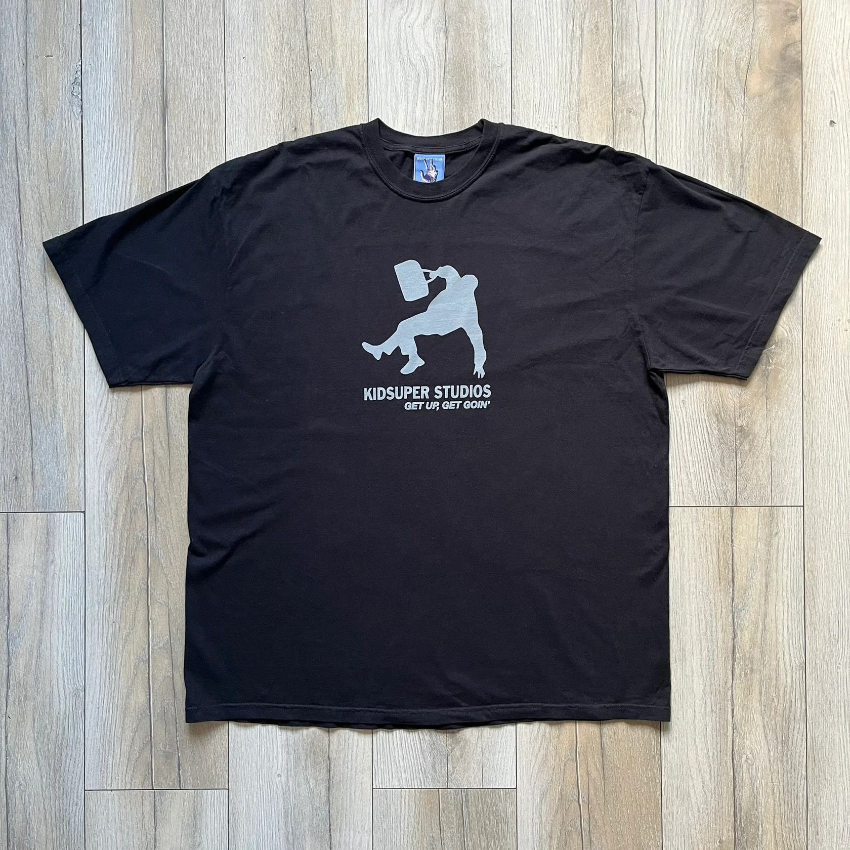 KidSuper KidSuper Studios SS25 "Get Up, Get Goin'" Black Tee Size US XXL / EU 58 / 5 - 1 Thumbnail