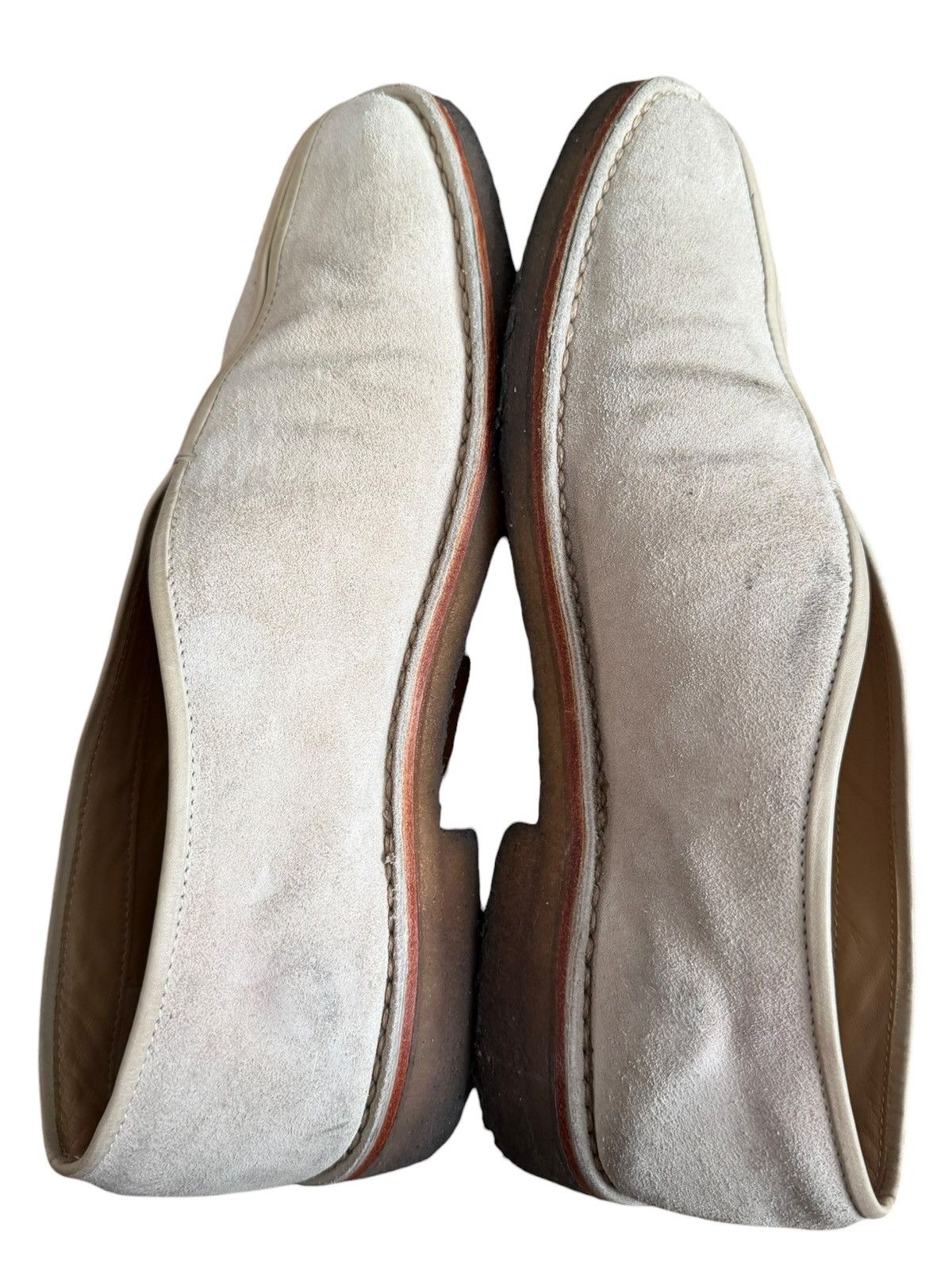 Lemaire Piped Leather Suede Crepe Flat Shoe Size US 10 / EU 43 - 9 Thumbnail
