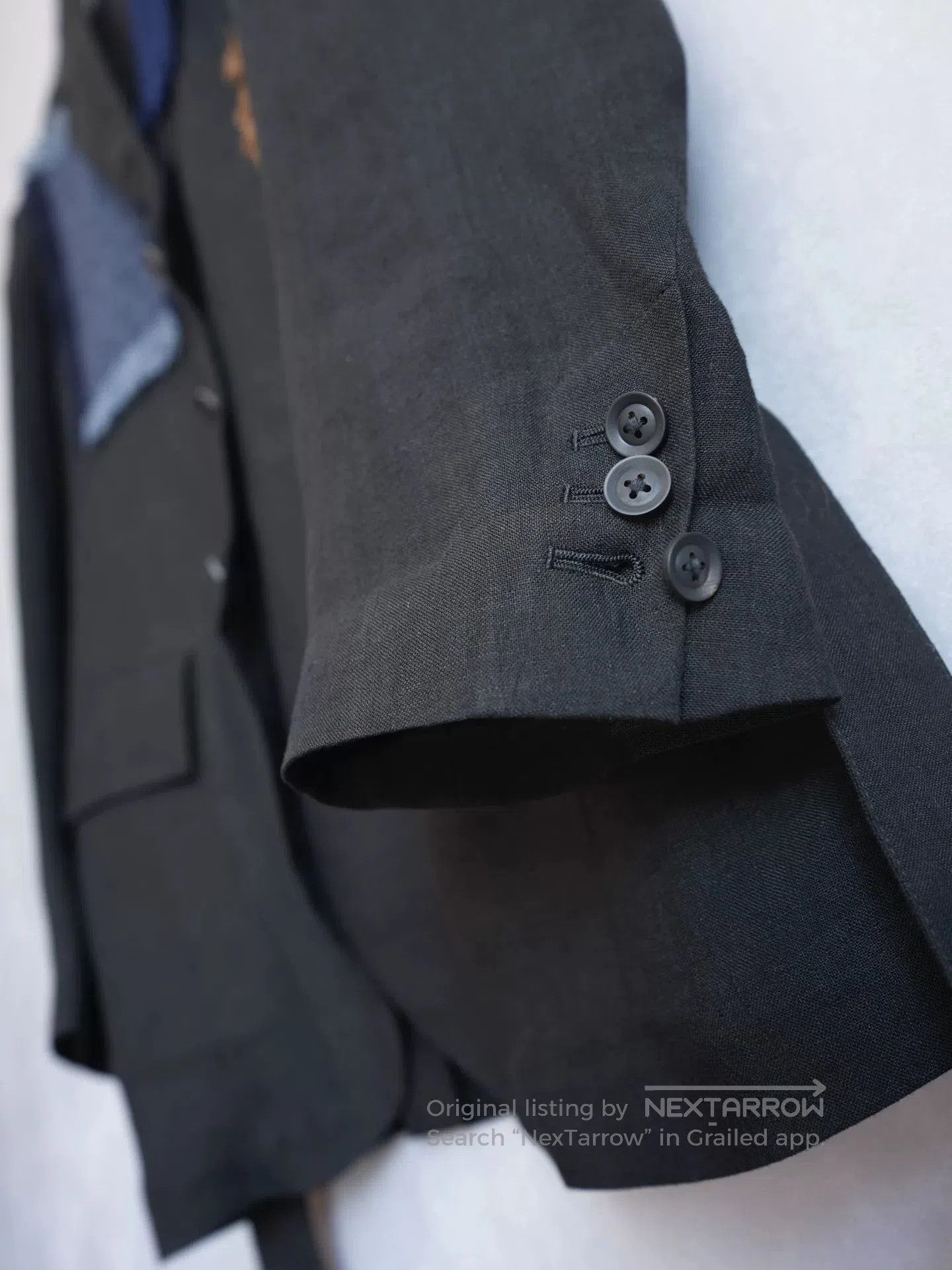 Yohji Yamamoto Yohji Yamamoto Patchwork Pleated Jacket. Size US L / EU 52-54 / 3 - 5 Thumbnail
