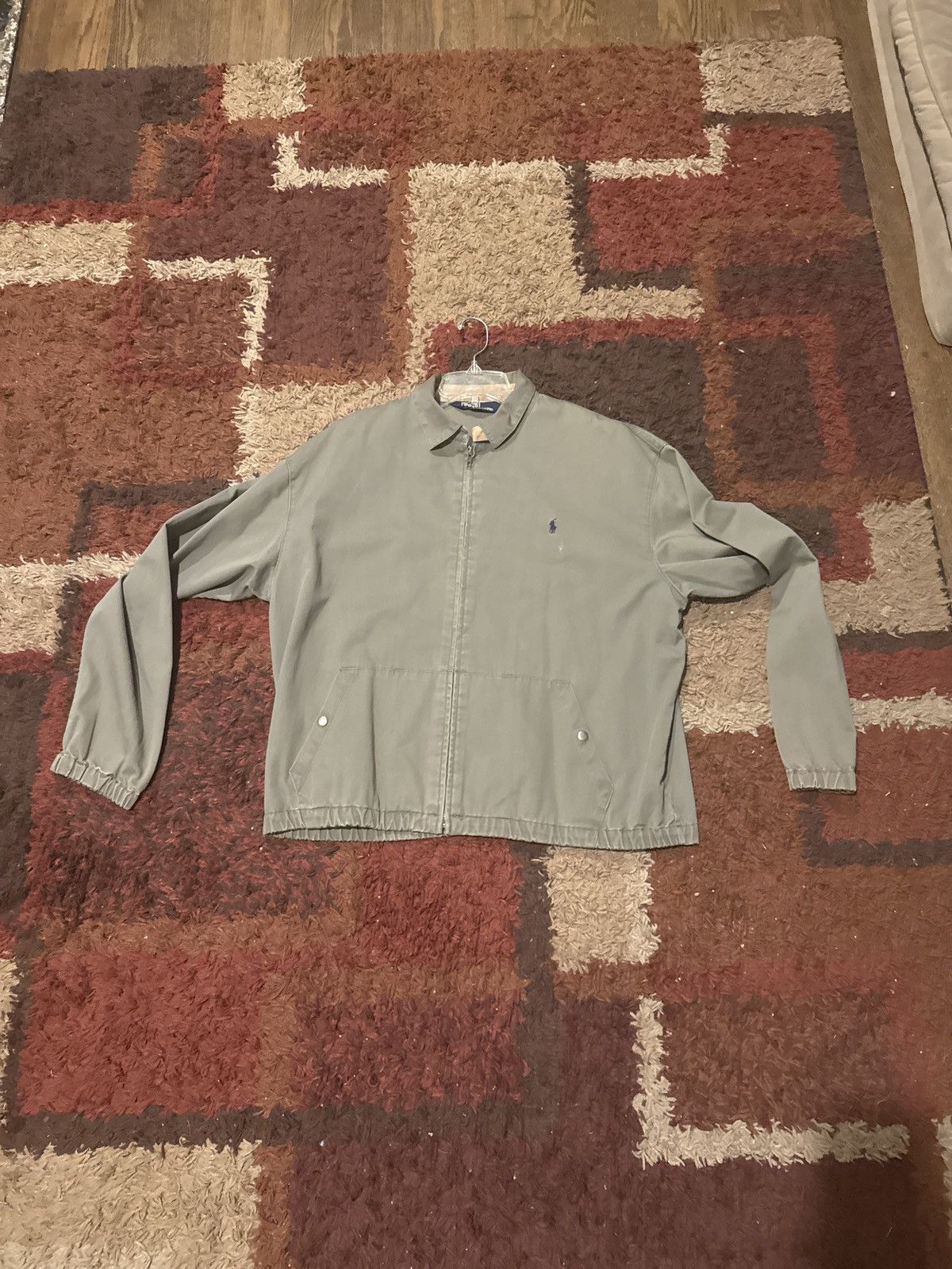Polo Ralph Lauren Vintage Polo Ralph Lauren Olive Green Jacket Size US L / EU 52-54 / 3 - 1 Thumbnail
