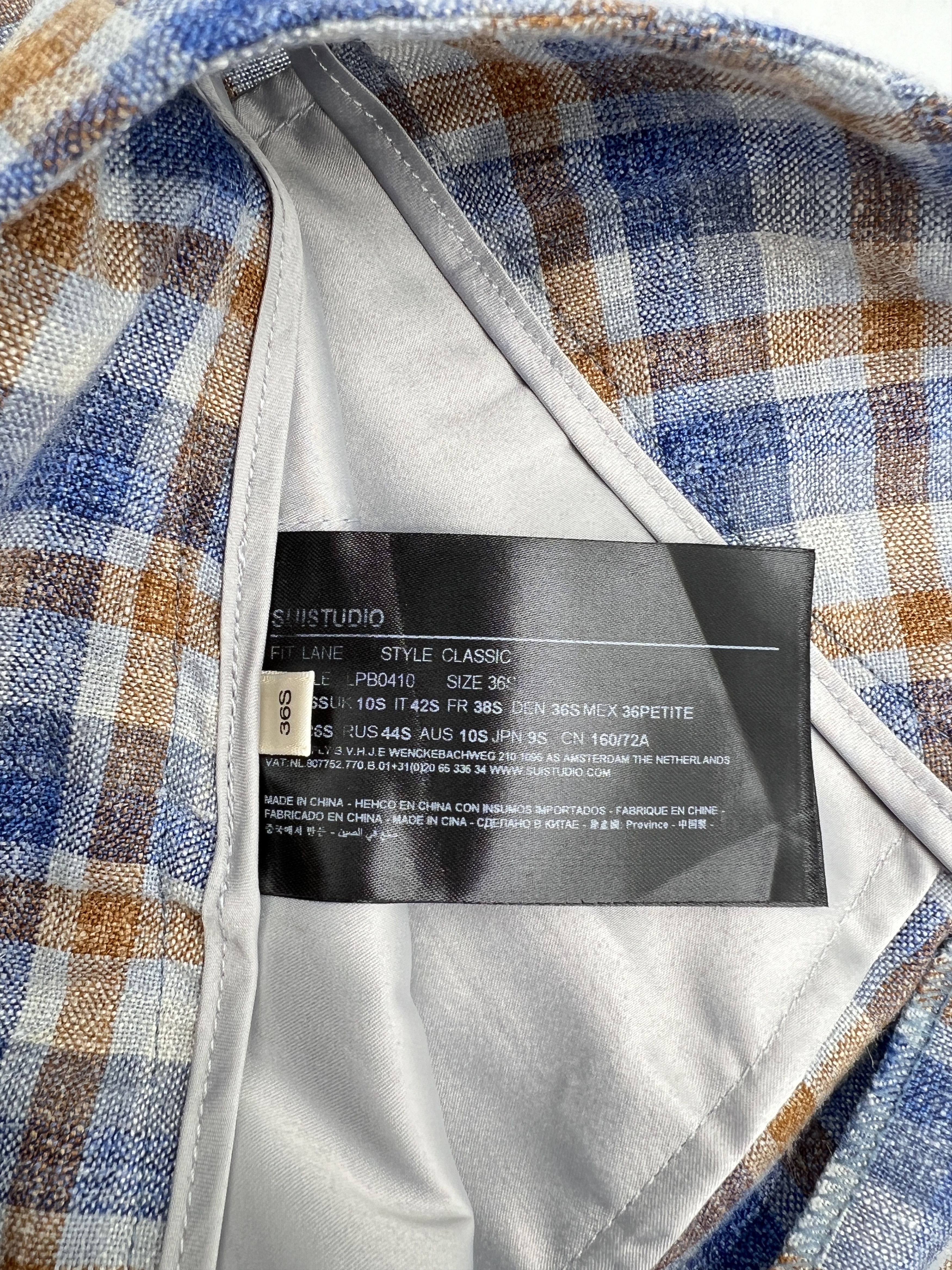 Other Lane Wool Silk Linen Trousers EU:36S; UK:10S; US:6 - W28 L26 Size 28" / US 6 / IT 42 - 9 Thumbnail