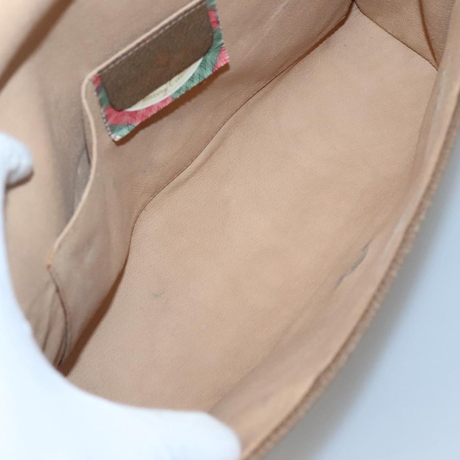 Gucci Brown Canvas Ophidia