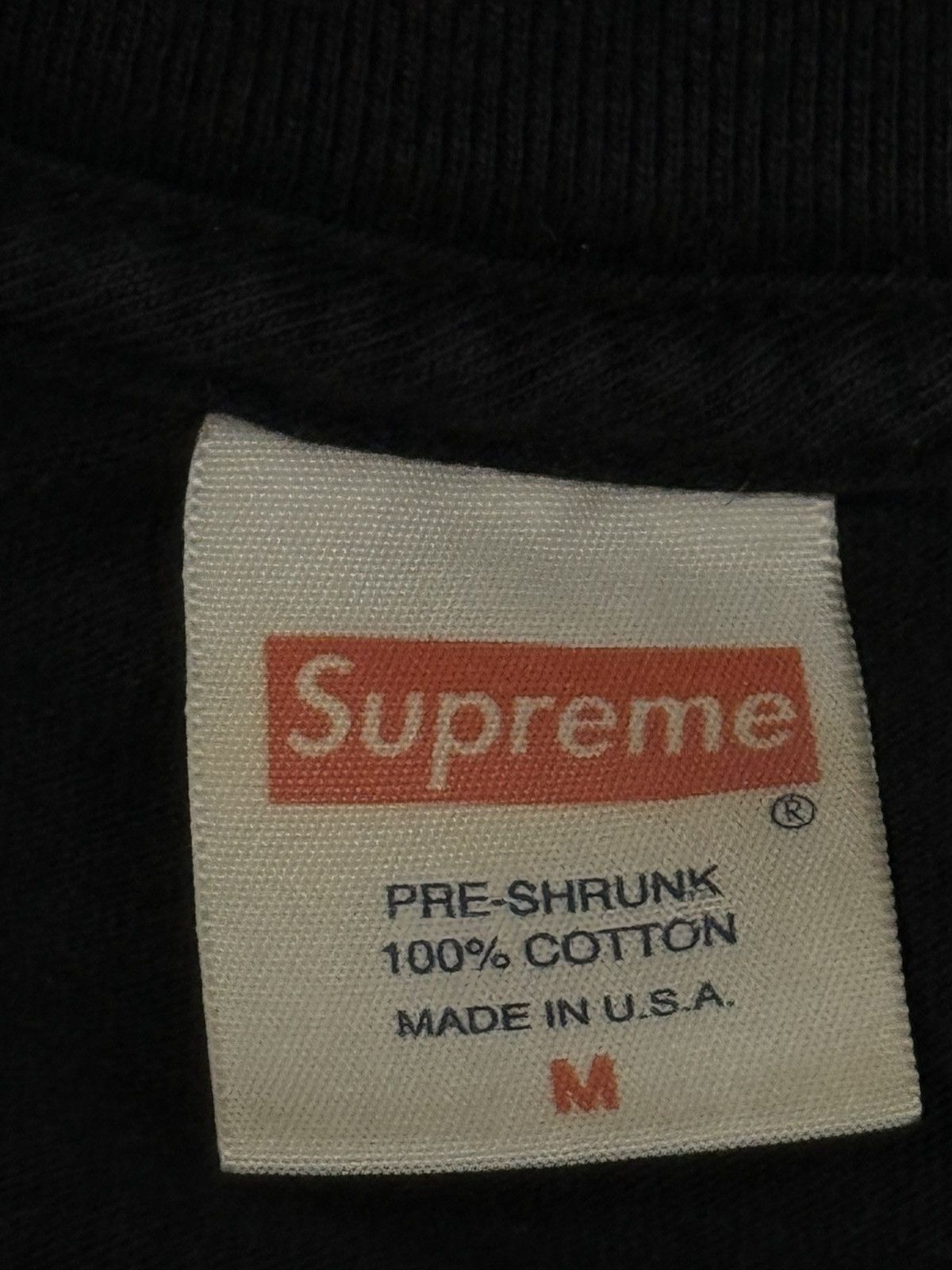 Supreme Supreme x KRS ONE By Any Means Necessary Tee Black FW14 Size US M / EU 48-50 / 2 - 5 Thumbnail