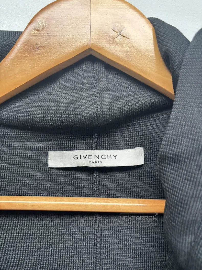 Givenchy Givenchy Black Hooded Jacket with Fake Two-Piece Design Size US L / EU 52-54 / 3 - 2 Thumbnail