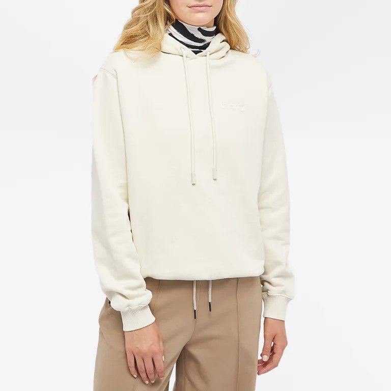 Off-White o1gr1nt1124 Swimming Man Regular Hoodie in Grey Size XS / US 0-2 / IT 36-38 - 2 Thumbnail