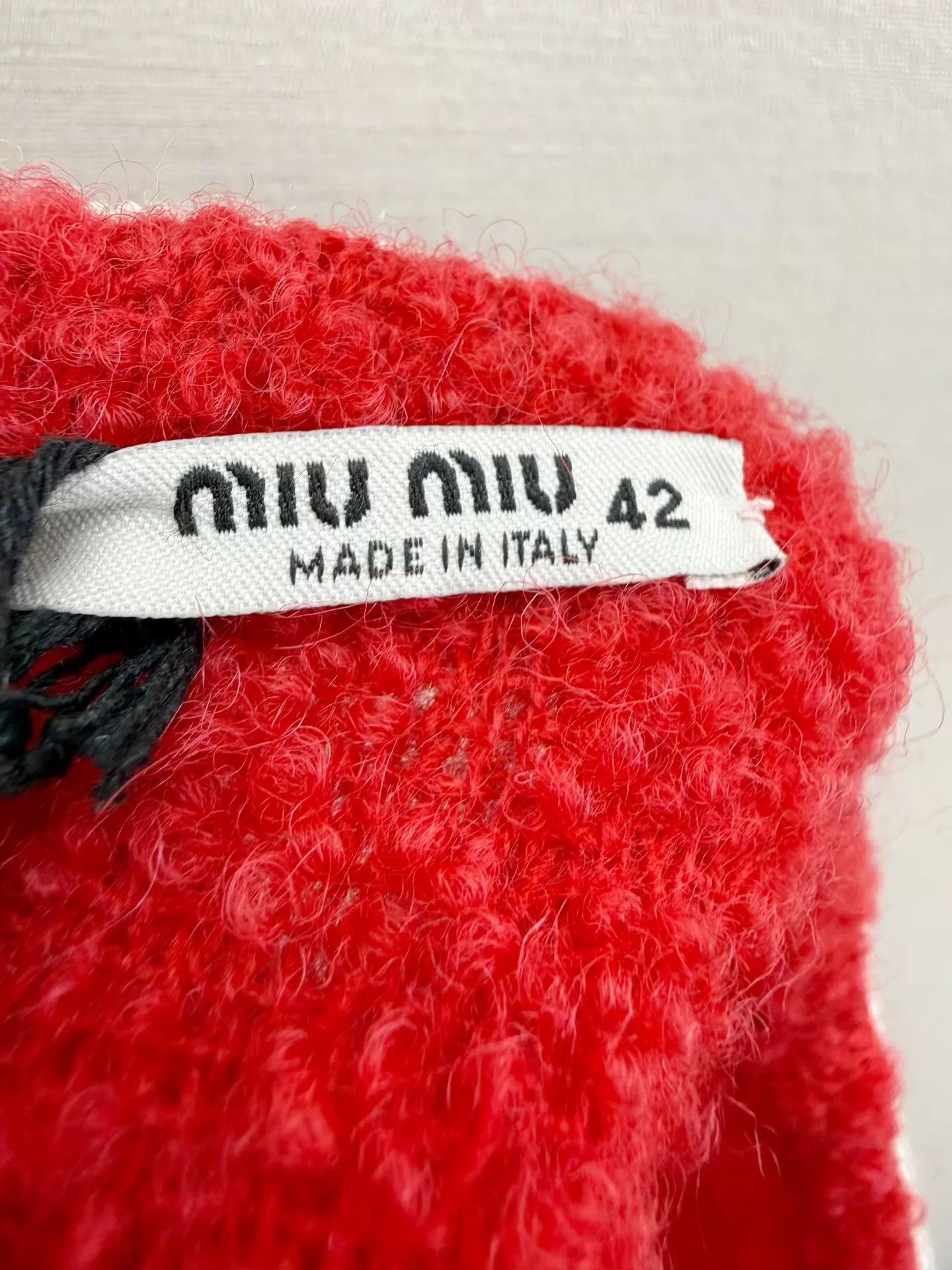 Miu Miu MIU MIU Authentic Wool Skirt 42 New With Tags Size 28" / US 6 / IT 42 - 4 Thumbnail