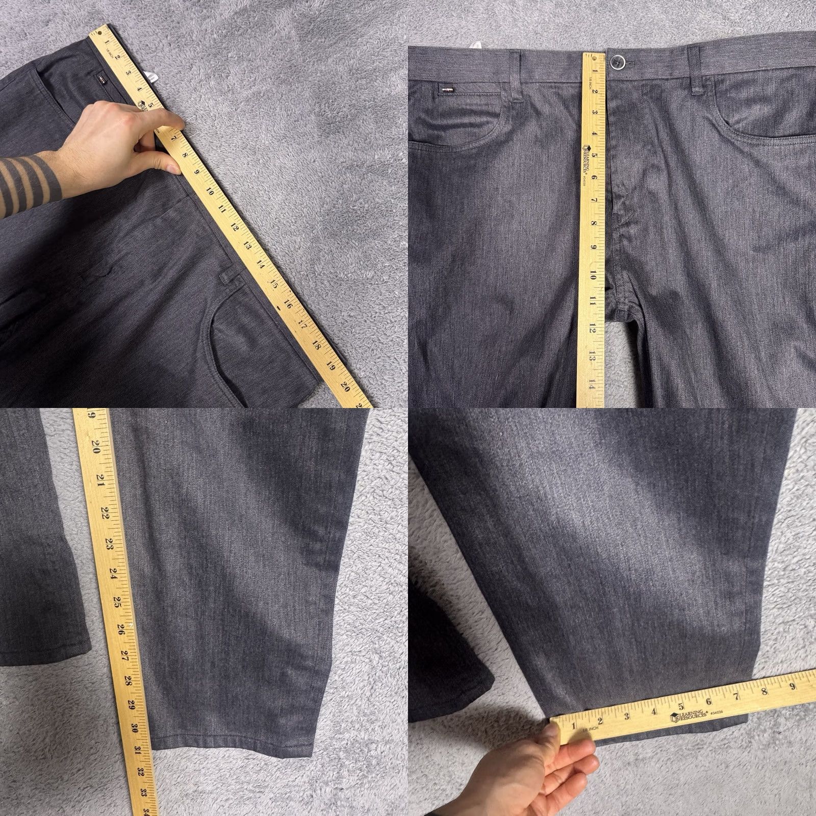 Robert Graham Robert Graham Pants Mens 38x31 Kipling Straight Tailored Fit Trouser Chino Size US 38 / EU 54 - 8 Thumbnail