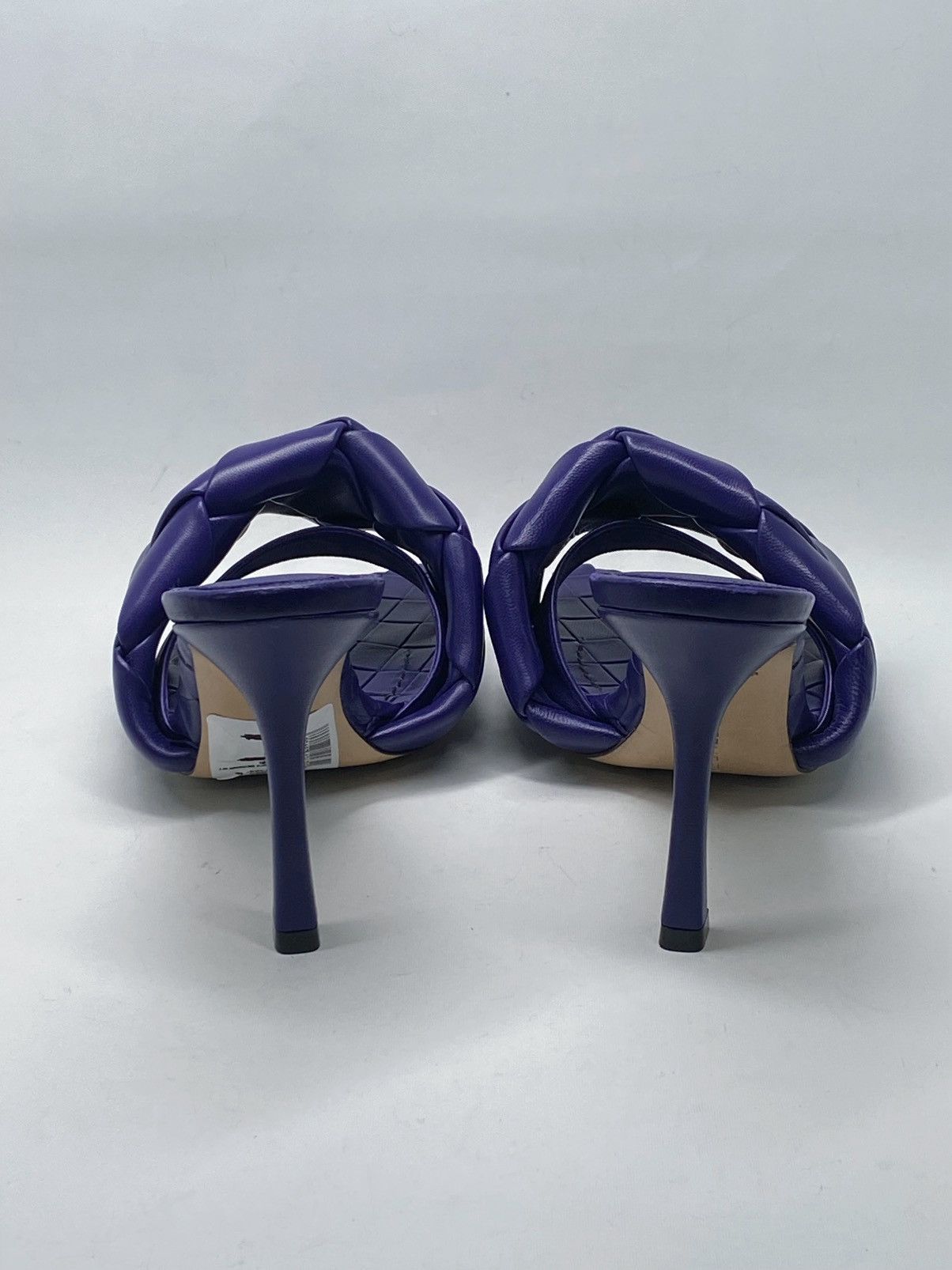 Bottega Veneta Bottega Veneta Intrecciato Lido Heeled Sandals size 37 Size US 7 / IT 37 - 8 Thumbnail