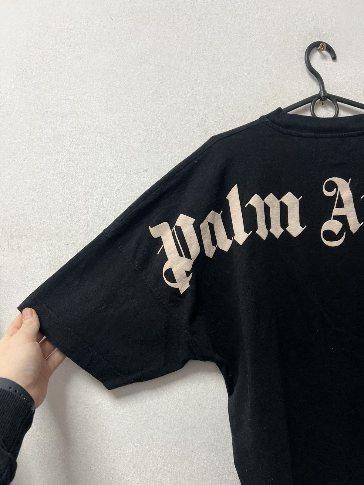Palm Angels Palm Angels black Big logo oversize t-shirt tee Size US S / EU 44-46 / 1 - 2 Thumbnail