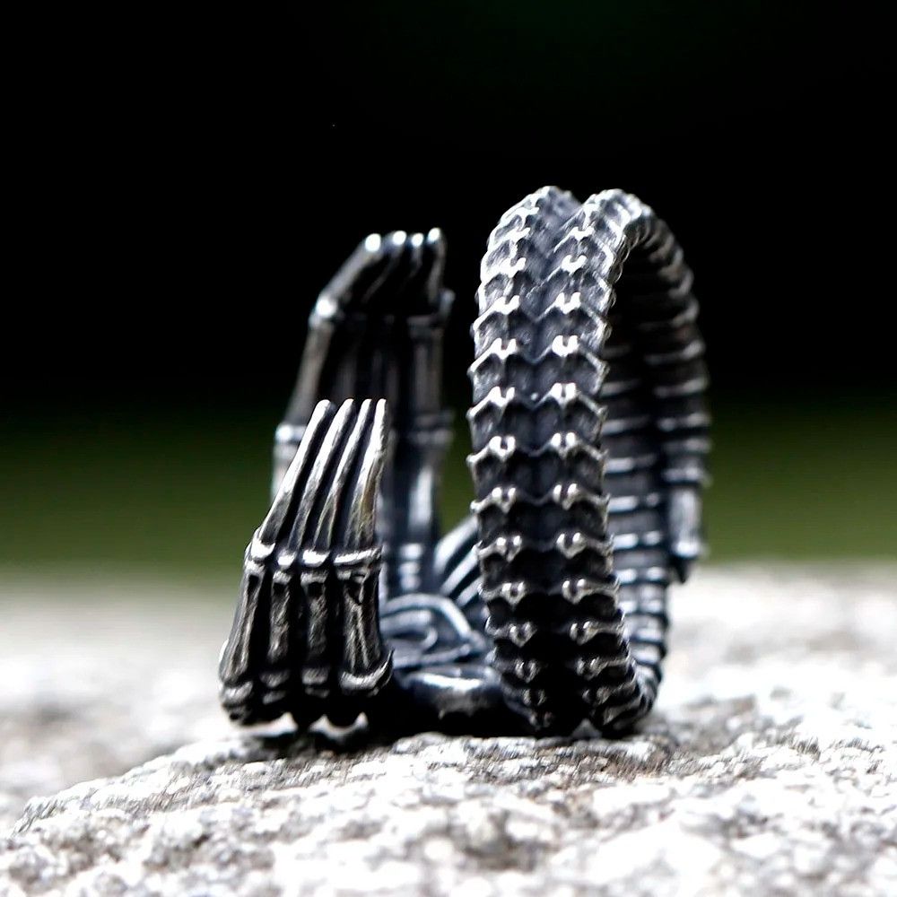 Jewelry Alien Ring Streetwear Jewelry Fashion Gift Size ONE SIZE - 5 Thumbnail