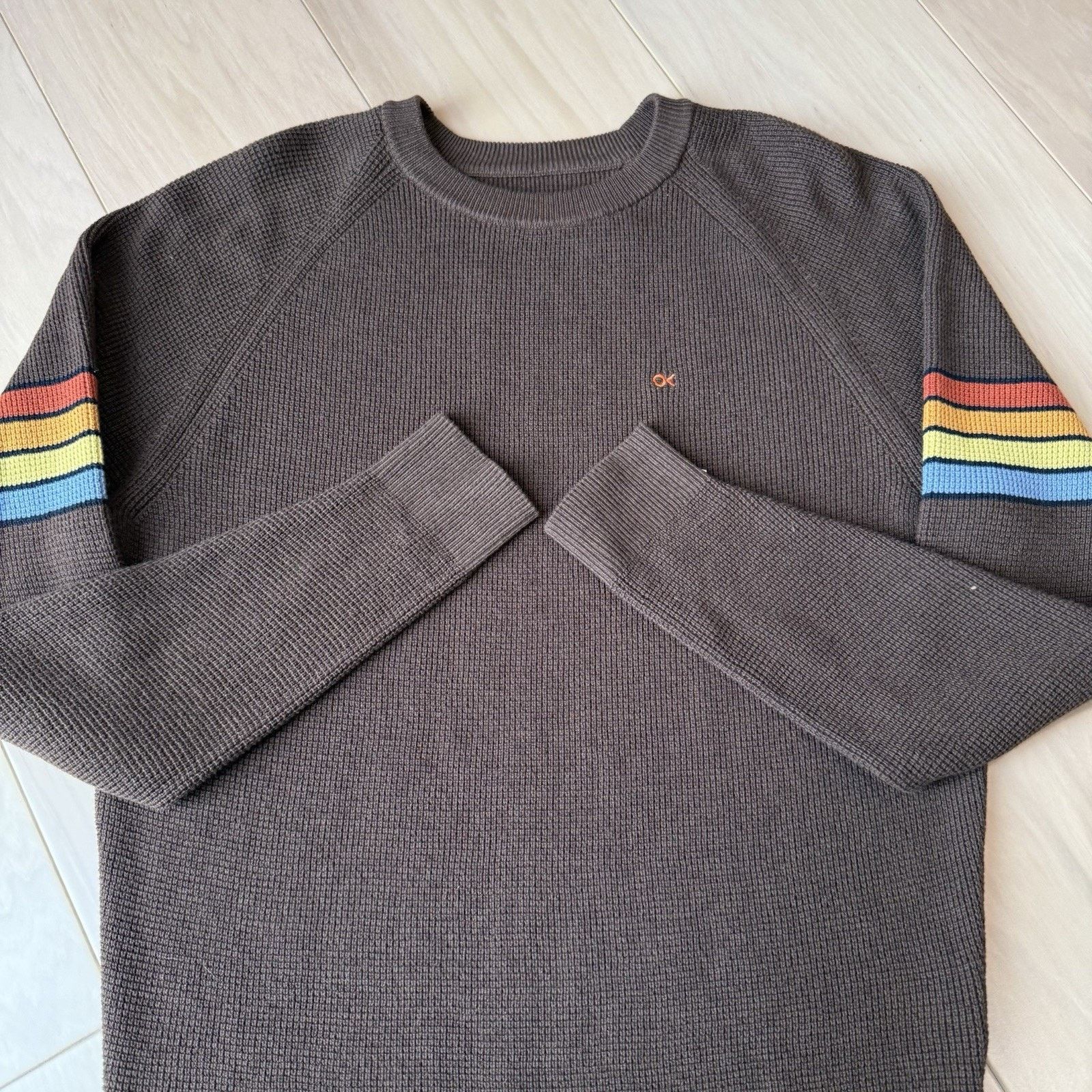 Outerknown Outerknown Nostalgic Sweater Small Brown Cotton Pullover Size US S / EU 44-46 / 1 - 4 Thumbnail