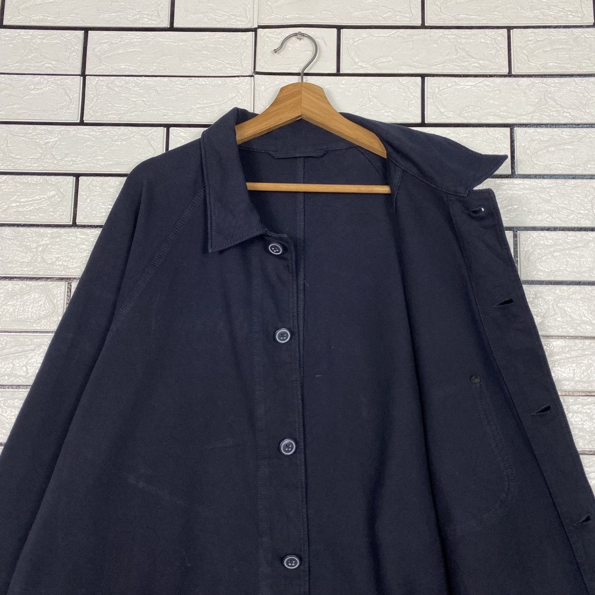 Japanese Brand 📌Vintage Chore Work Button Jacket Uniqlo Issey Miyake Size US XXL / EU 58 / 5 - 13 Thumbnail
