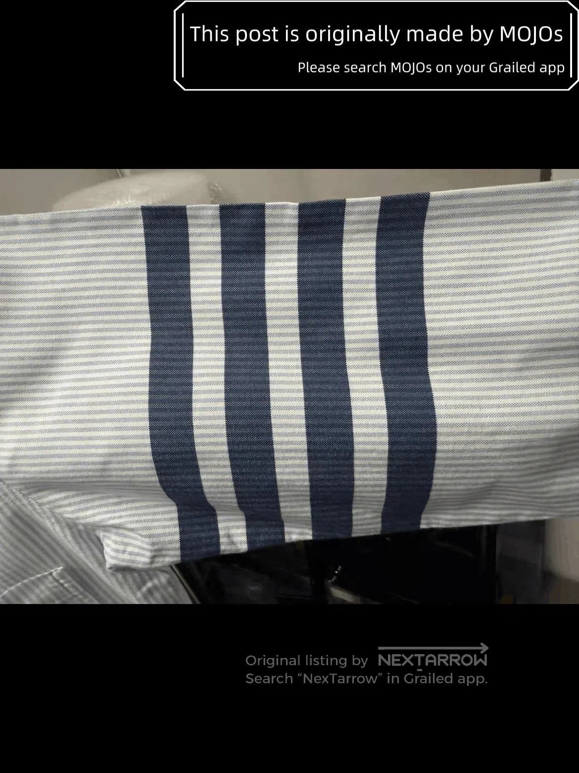 Thom Browne Sz 1 Thom Browne Light Blue Stripe Oxford Shirt. Size US S / EU 44-46 / 1 - 7 Thumbnail