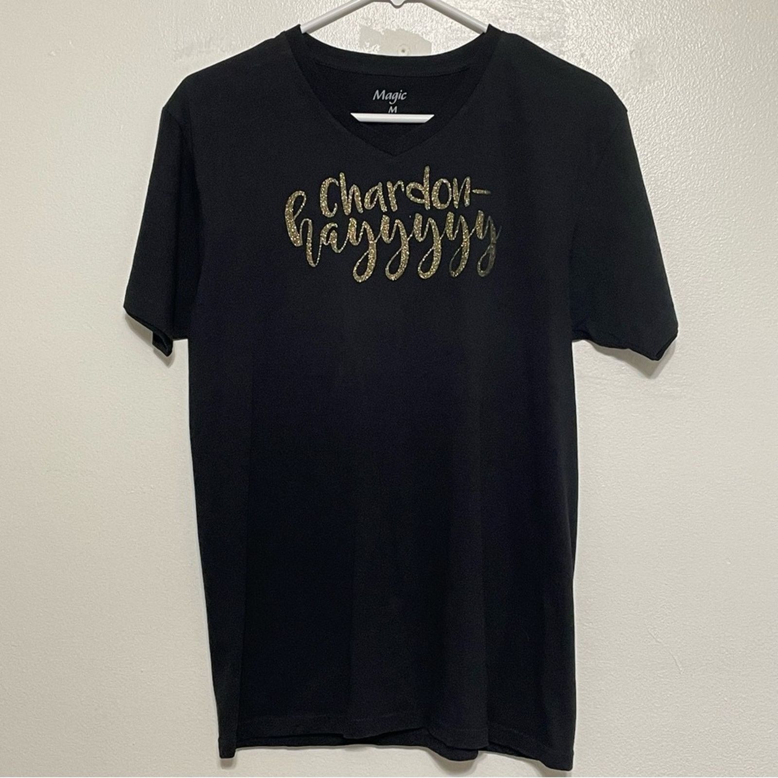 Other Magic "Chardon-hayyyyyy" Black Tee - Size Medium NWOT Size M / US 6-8 / IT 42-44 - 9 Thumbnail