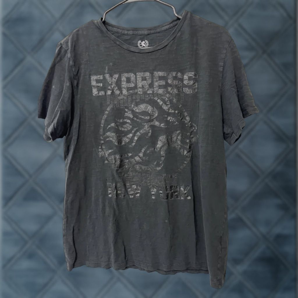 Express Express T-Shirt Black Logo Size Medium Men Size US M / EU 48-50 / 2 - 1 Thumbnail