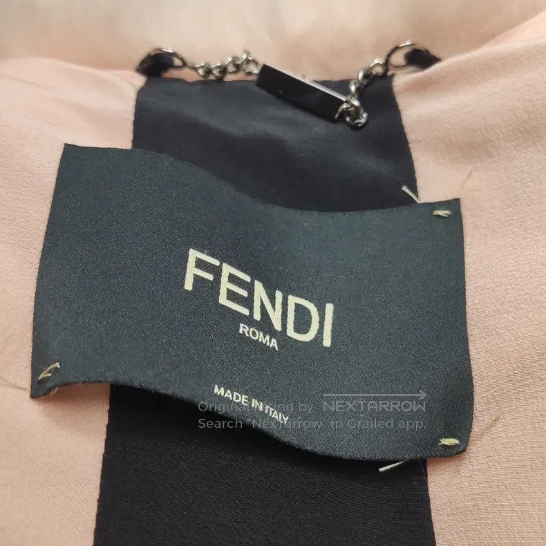 Fendi Fendi Shearling Mixed Color Fleece Long Sleeve Jacket Size S / US 4 / IT 40 - 3 Thumbnail