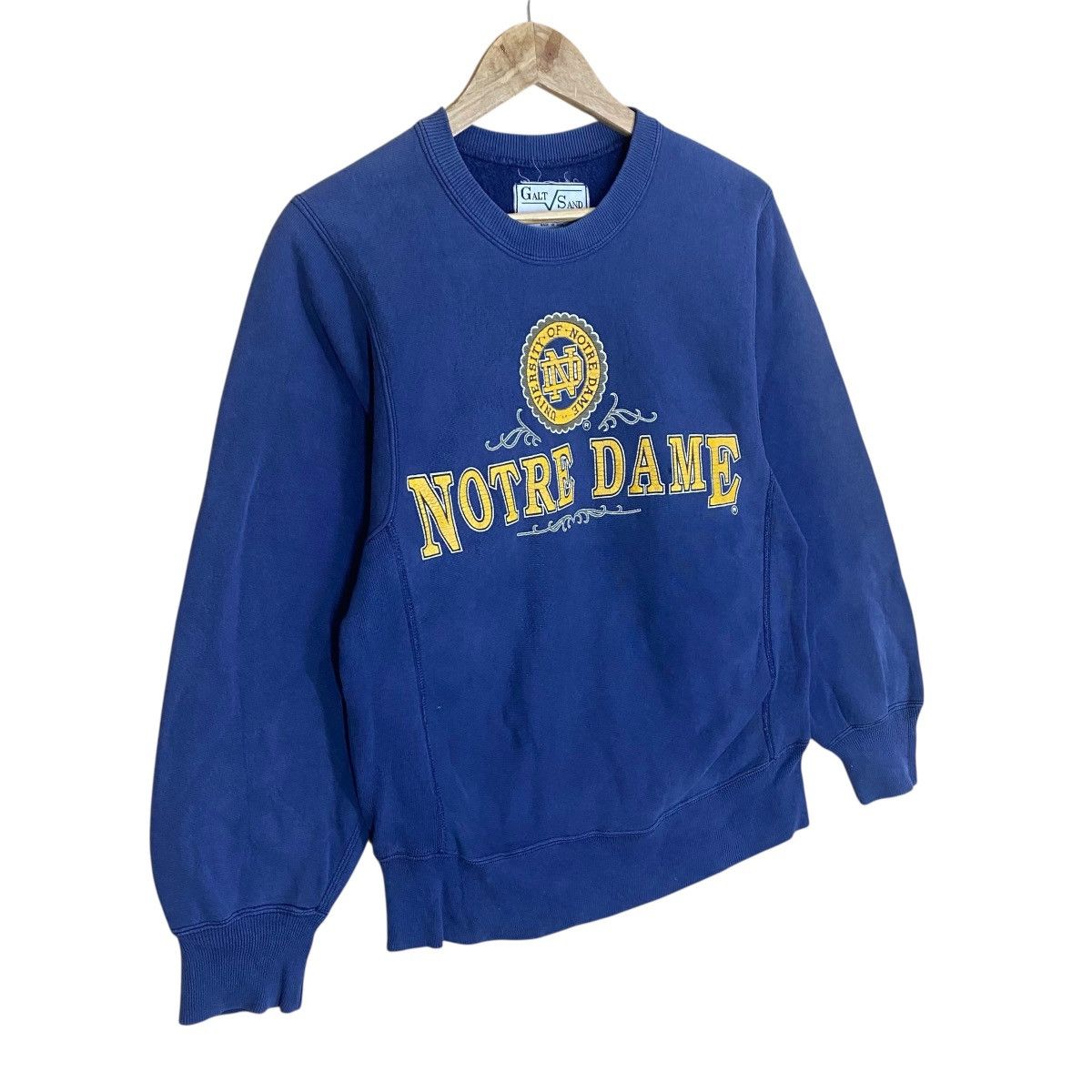 Vintage Notre Dame Sweatshirt Size US M / EU 48-50 / 2 - 2 Thumbnail