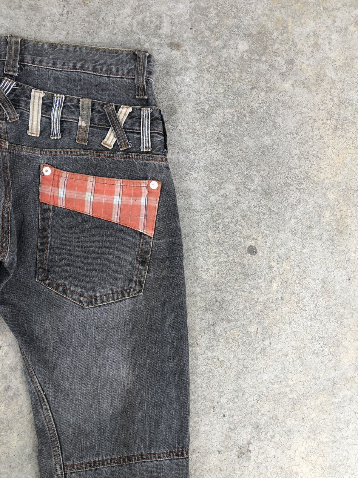 Hysteric Glamour Dominate Hancrafted Double Waist Big Logo Distressed Size US 30 / EU 46 - 10 Thumbnail