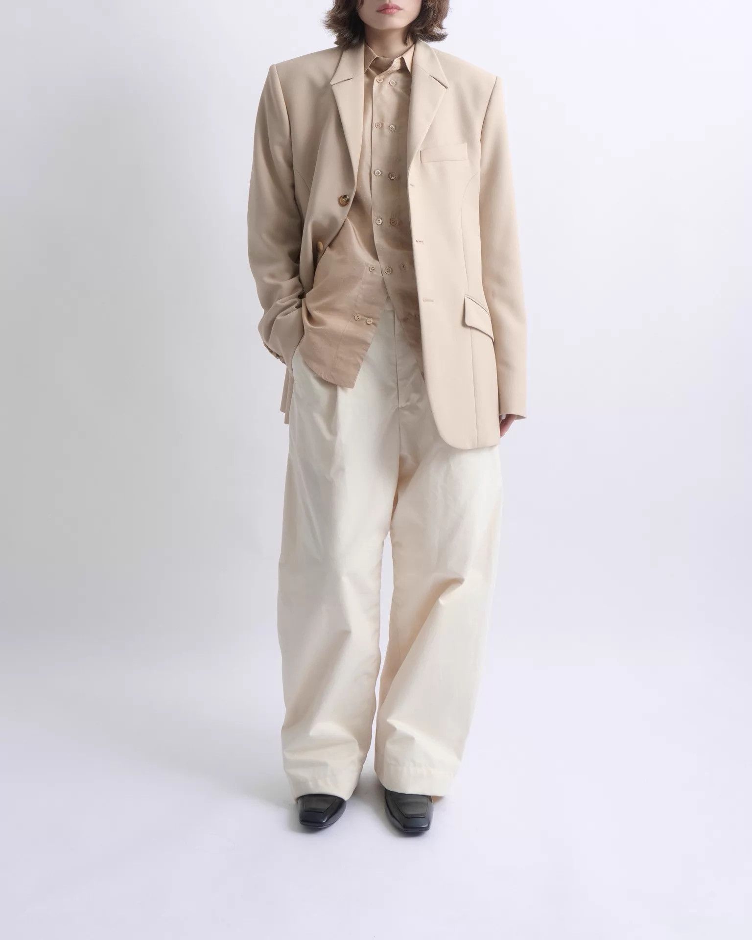 Maison Margiela Maison Margiela by Galliano 18aw Khaki Blazer Size 48 Size US M / EU 48-50 / 2 - 1 Thumbnail
