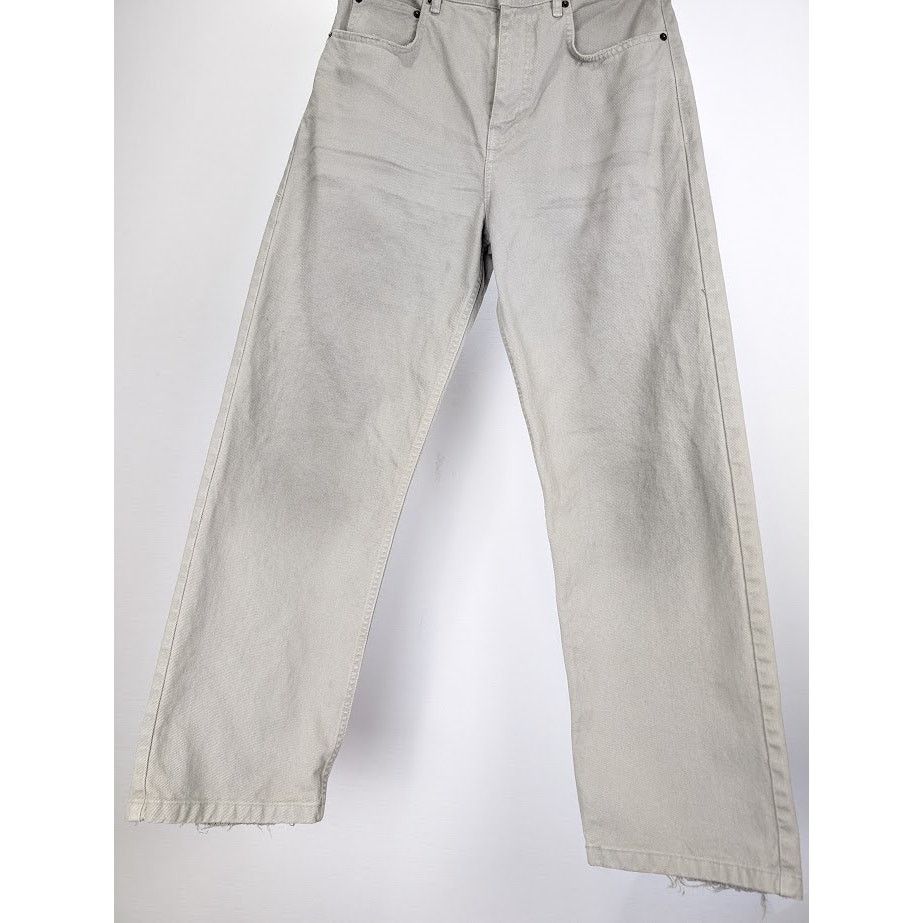 Balenciaga o1rshd1 Large Pants in Dirty White Size US 28 / EU 44 - 3 Thumbnail