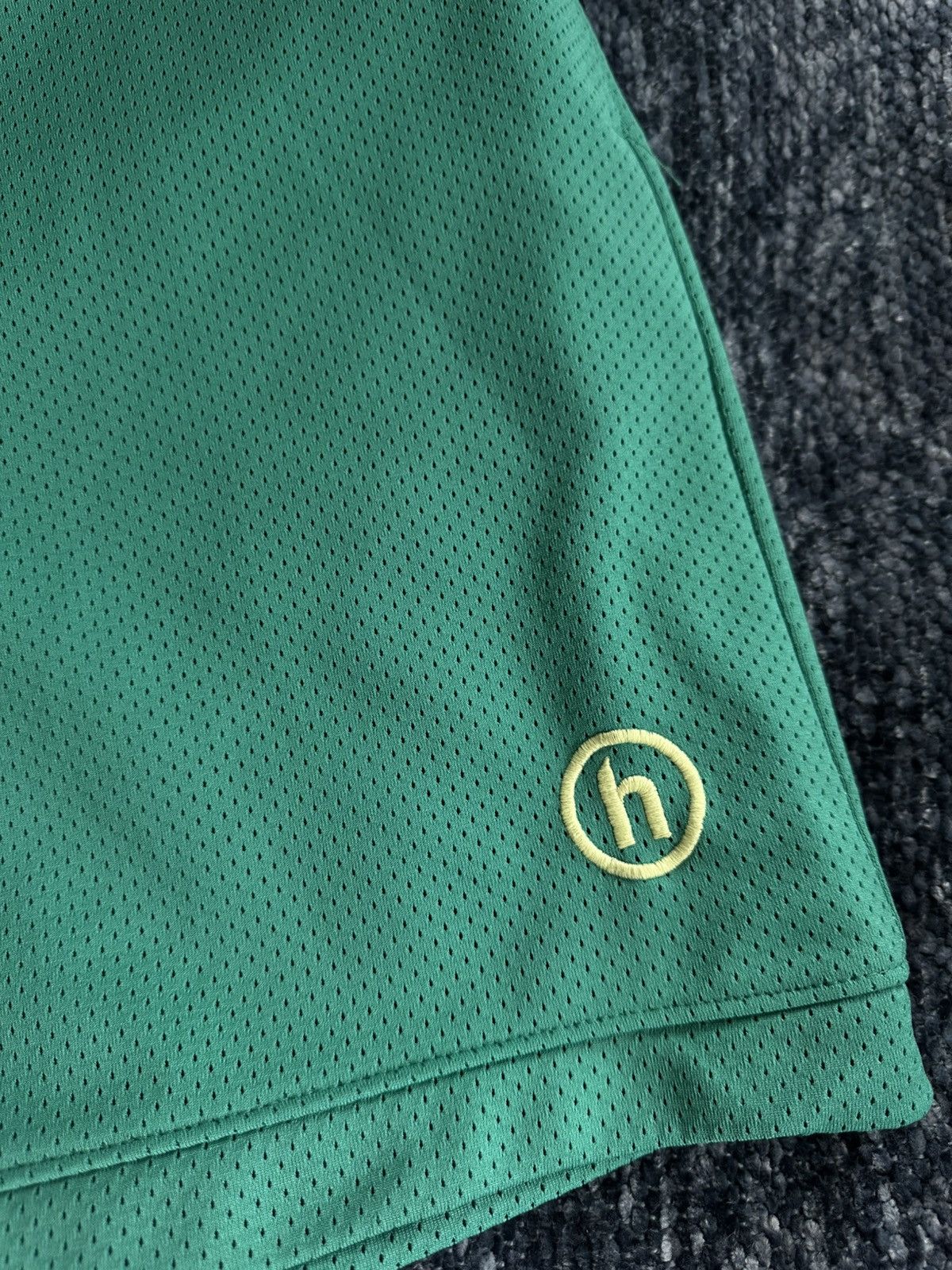 HIDDEN Teal Hidden NY Mesh Basketball Shorts Size US 34 / EU 50 - 3 Thumbnail