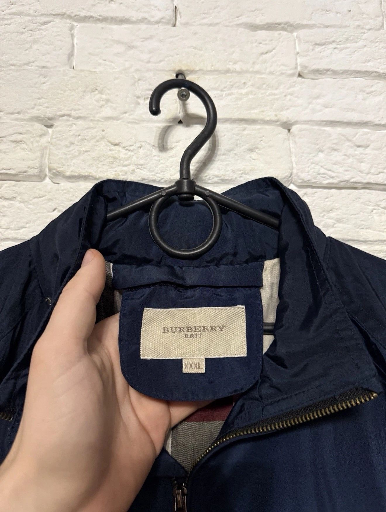 Burberry Burberry Brit Nylon Jacket Hooded Nova Check Sz XXL Size US XXL / EU 58 / 5 - 6 Thumbnail